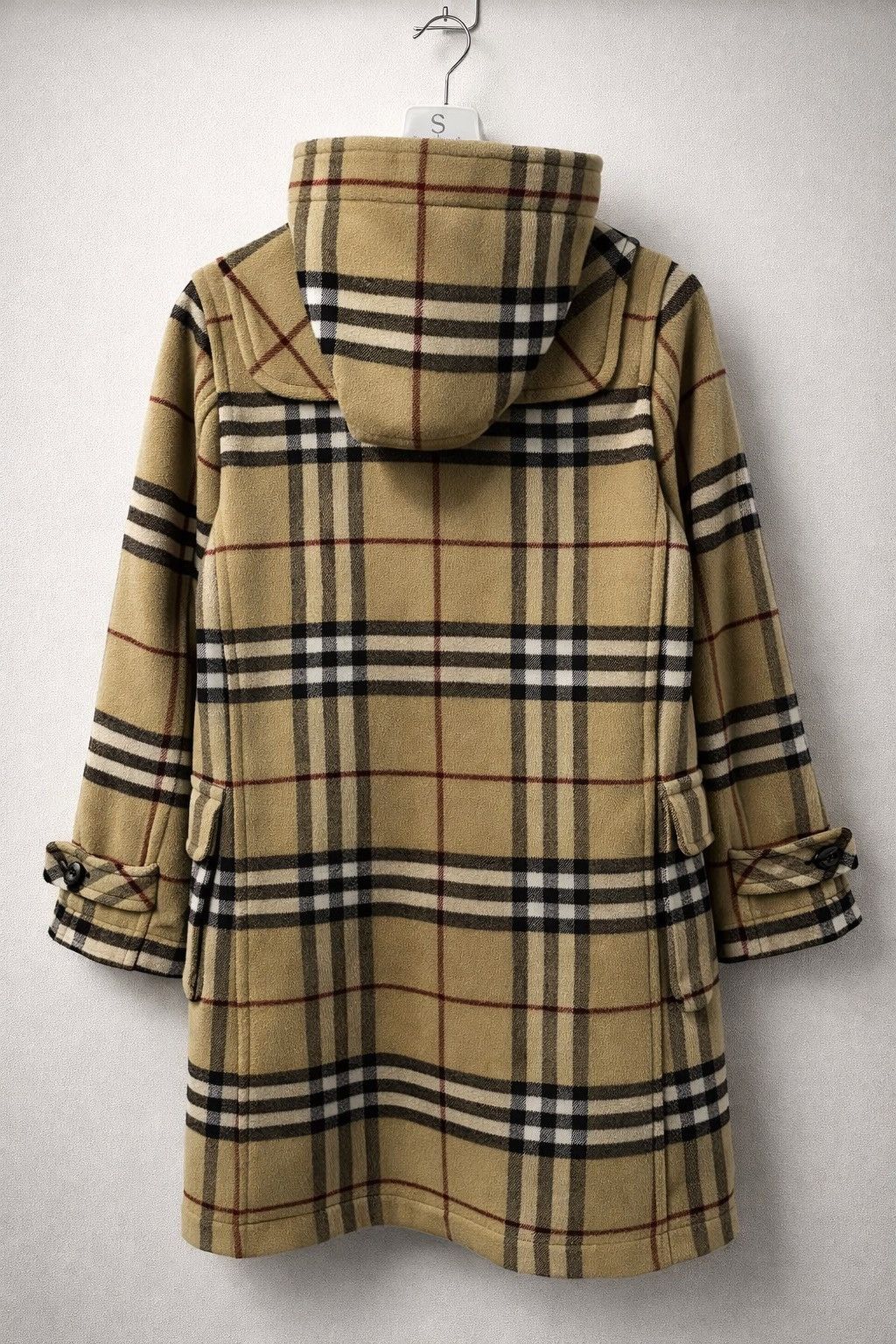 Burberry BURBERRY Archive Nova Check Duffle Coat 🔥 Size XS / US 0-2 / IT 36-38 - 2 Thumbnail
