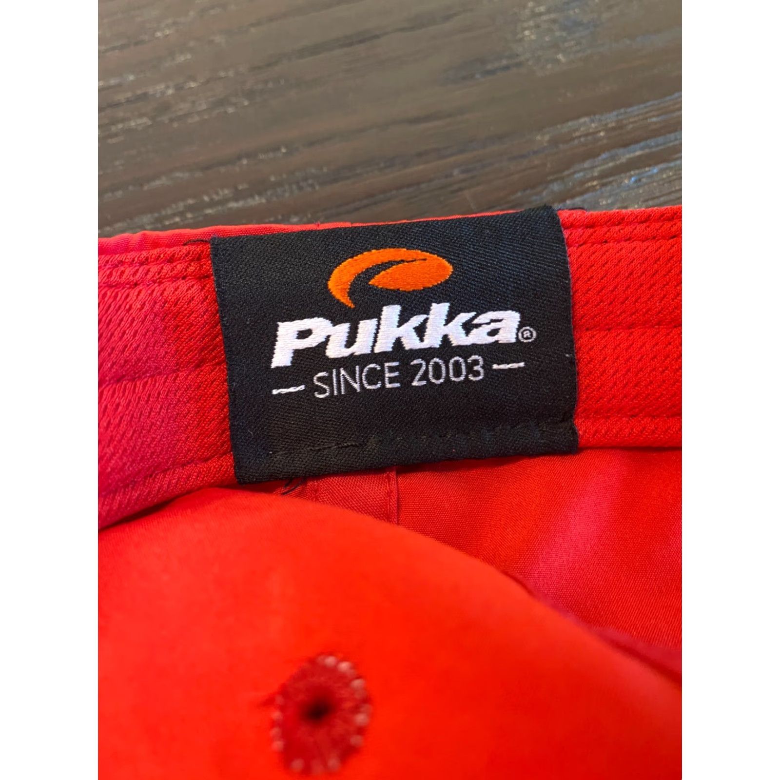 Vintage Palos Verdes Golf Club Hat Men One Size Red Strapback Pukka Headwear Adjustable Logo Front Scottен Cup Side California Beach City Classic Sports Size ONE SIZE - 7 Thumbnail