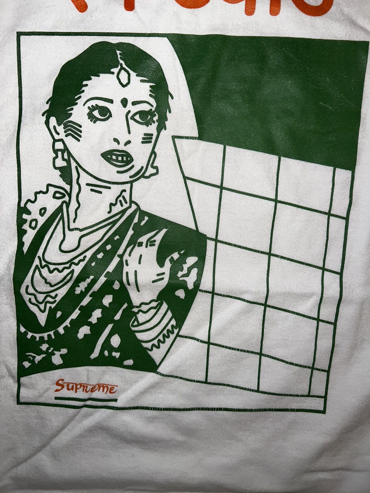 Supreme × Vintage Supreme Bombay T shirt FW2018 Size US XL / EU 56 / 4 - 10 Thumbnail