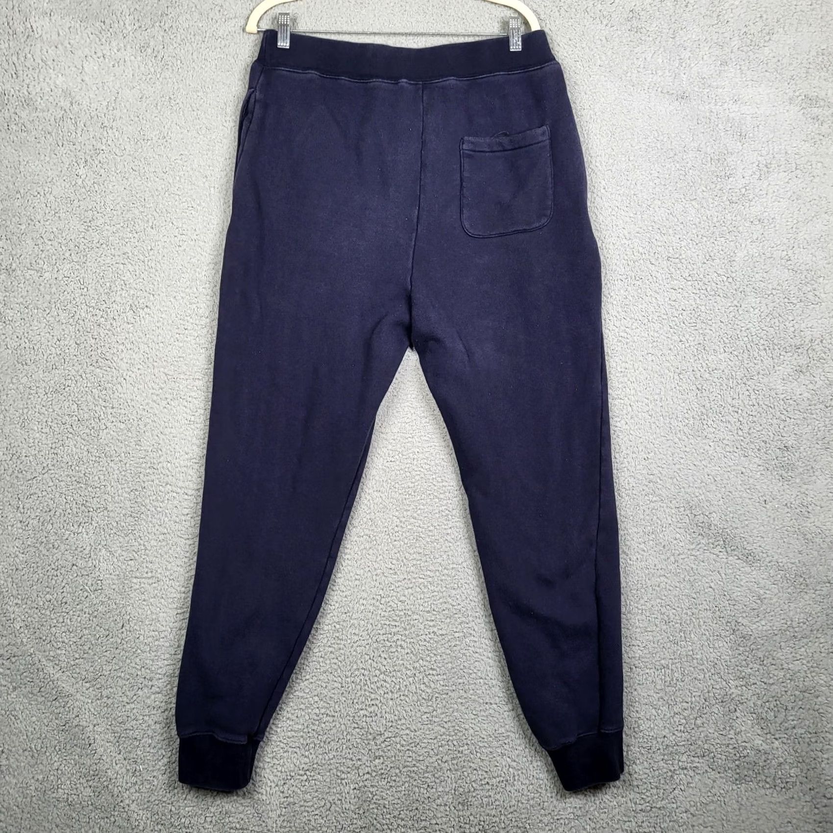 Billionaire Boys Club Billonaire Boys club Men’s Navy Blue Sweatpant jogger XL Regular Cotton Blend Knit Pants Size US 36 / EU 52 - 4 Thumbnail
