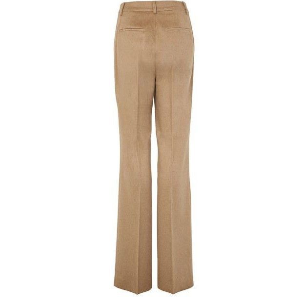 Max Mara MAX MARA Carbone Straight Brown Pants New And Authentic (Wom Size 25" / US 0 / IT 36 - 2 Thumbnail