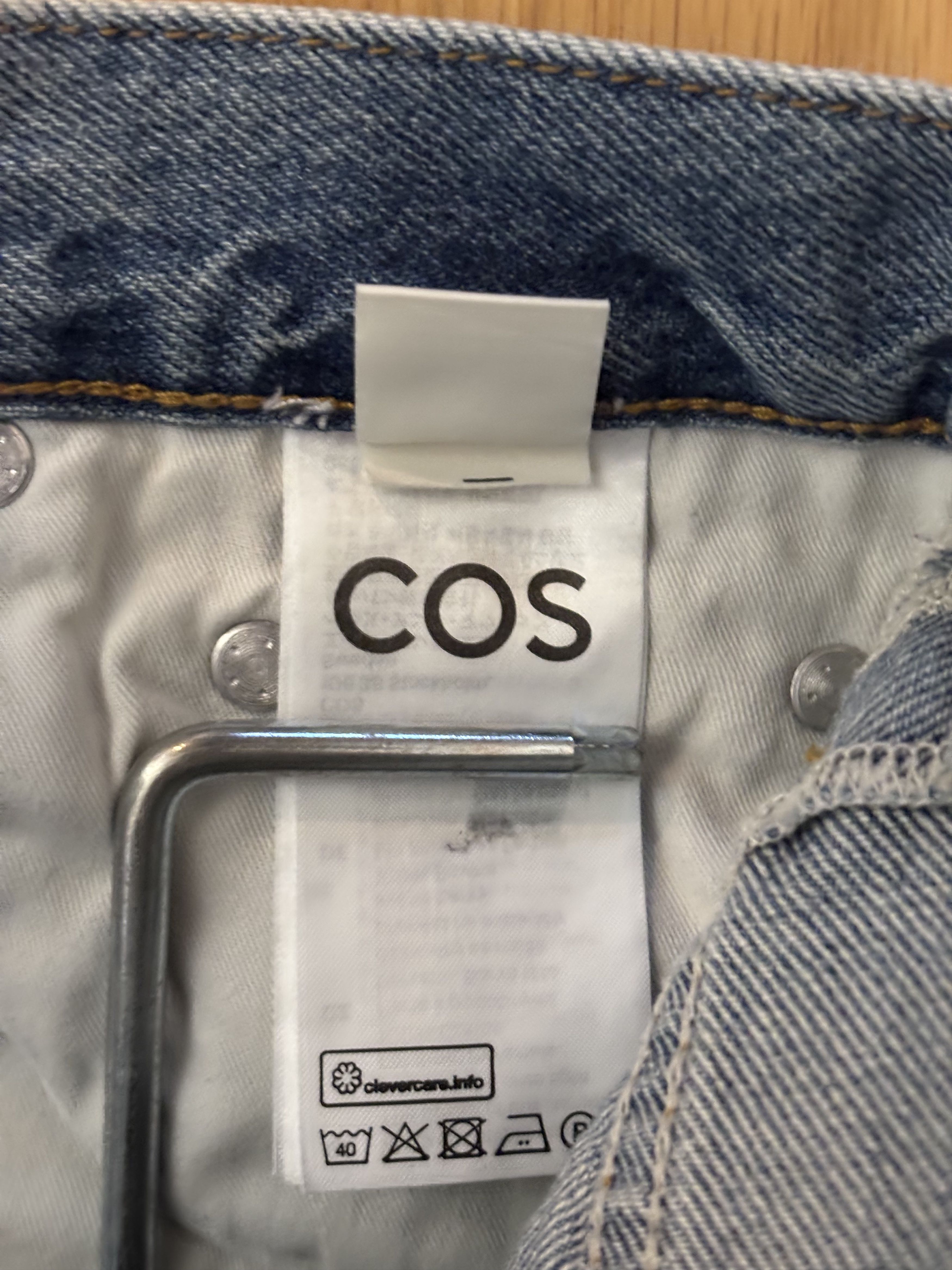Cos COS Volume Wide Jeans Light Blue Size 24 Size 24" / US 00 / IT 34 - 5 Thumbnail