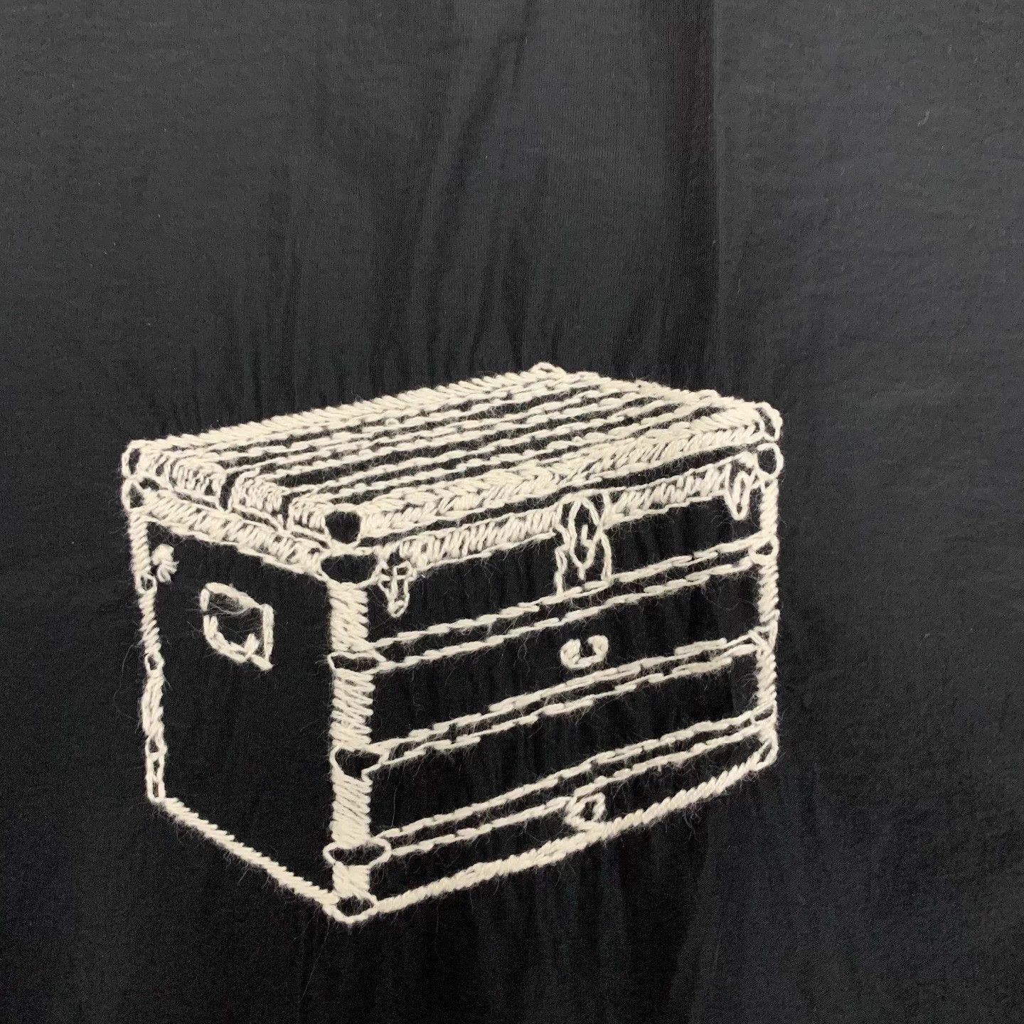 Louis Vuitton LV Black Hot Air Balloon Stitched Logo Half-Zip LS Shirt XL Size US XL / EU 56 / 4 - 9 Thumbnail