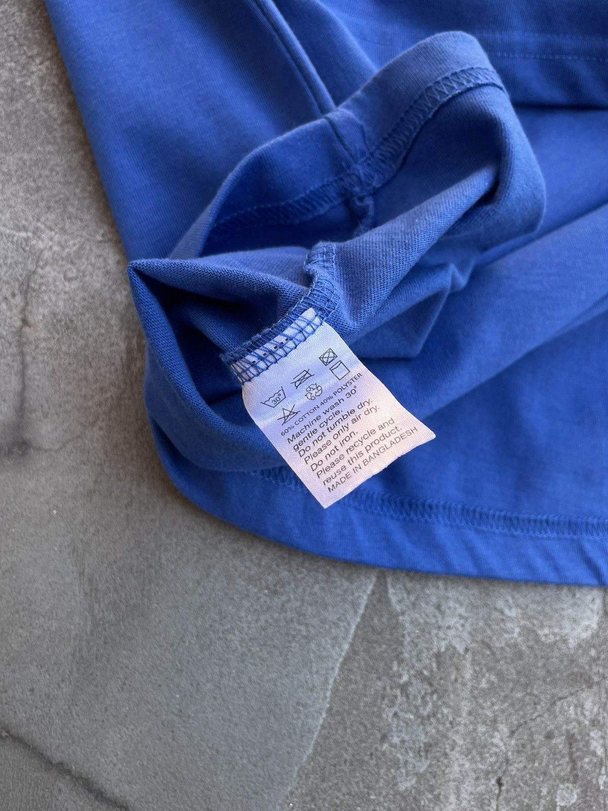 Other Re Do: Recycled Electric Blue T-Shirt Size US M / EU 48-50 / 2 - 10 Thumbnail