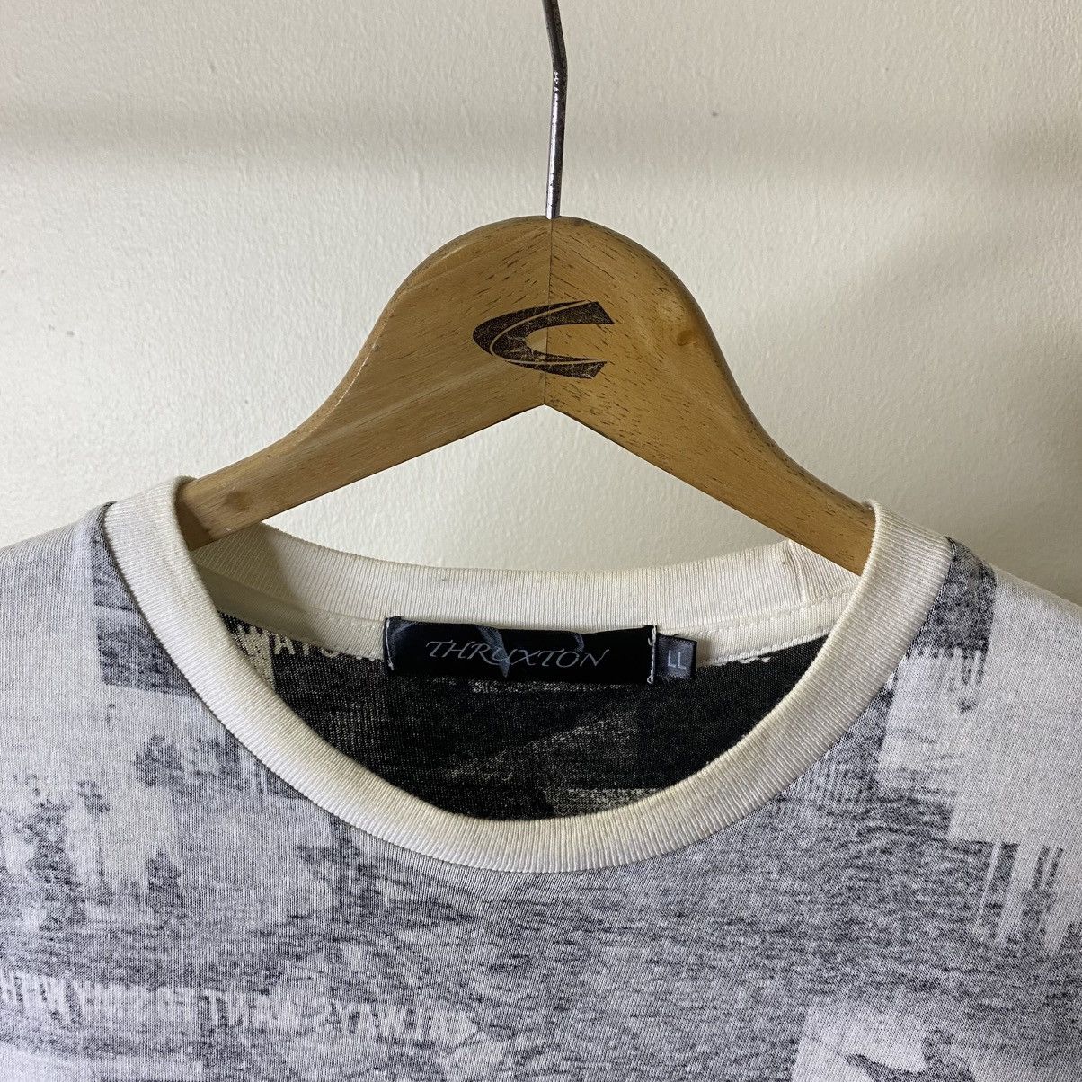 If Six Was Nine Thruxton AllOverPrint Cyber Punk Skater Style Tshirt Size US L / EU 52-54 / 3 - 3 Thumbnail