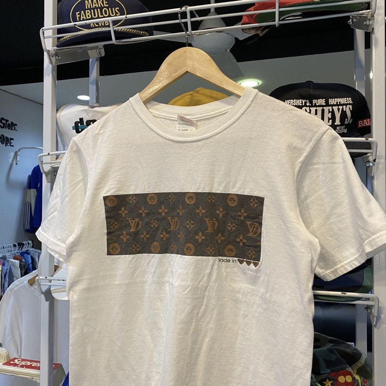 Grateful Dead RARE 🔥 OG VON DUTCH GD LV MONOGRAM RIP OFF BAND T SHIRT Size US S / EU 44-46 / 1 - 3 Thumbnail