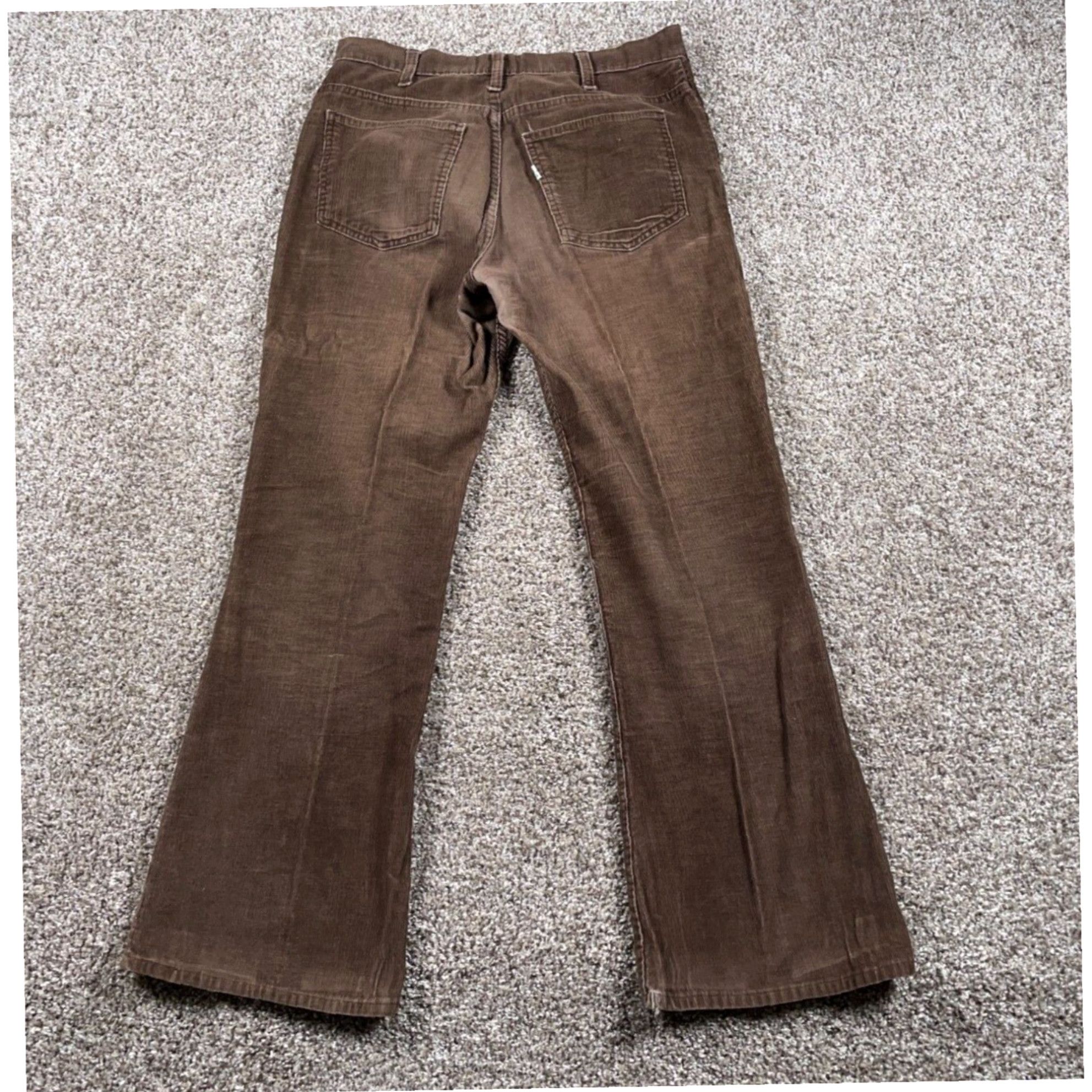 Levi's Authentic Seventies Era Levi's 646 Flare Leg Corduroy