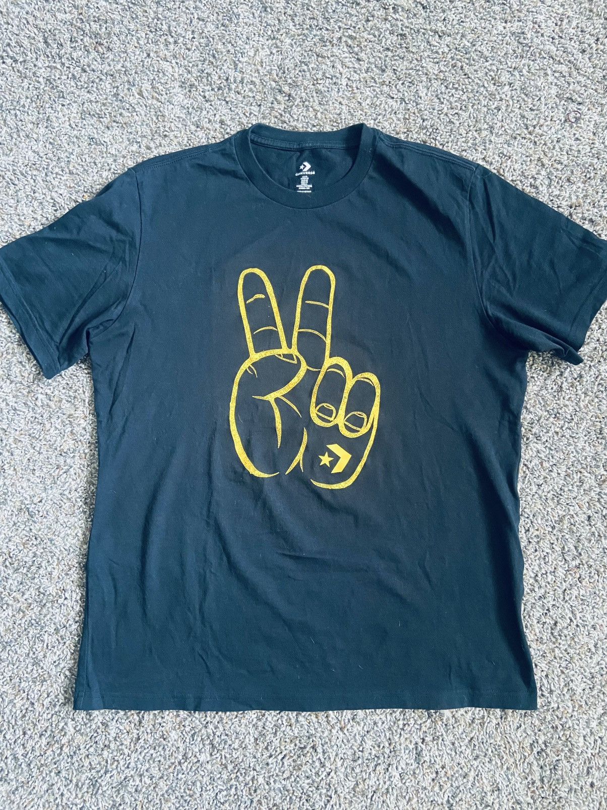 Converse Converse Peace Sign Tshirt Size US M / EU 48-50 / 2 - 1 Preview