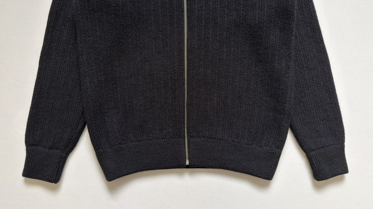 Our Legacy Brushed Ribbed Knit Wool Zip Drivers Sweater Size US M / EU 48-50 / 2 - 8 Thumbnail