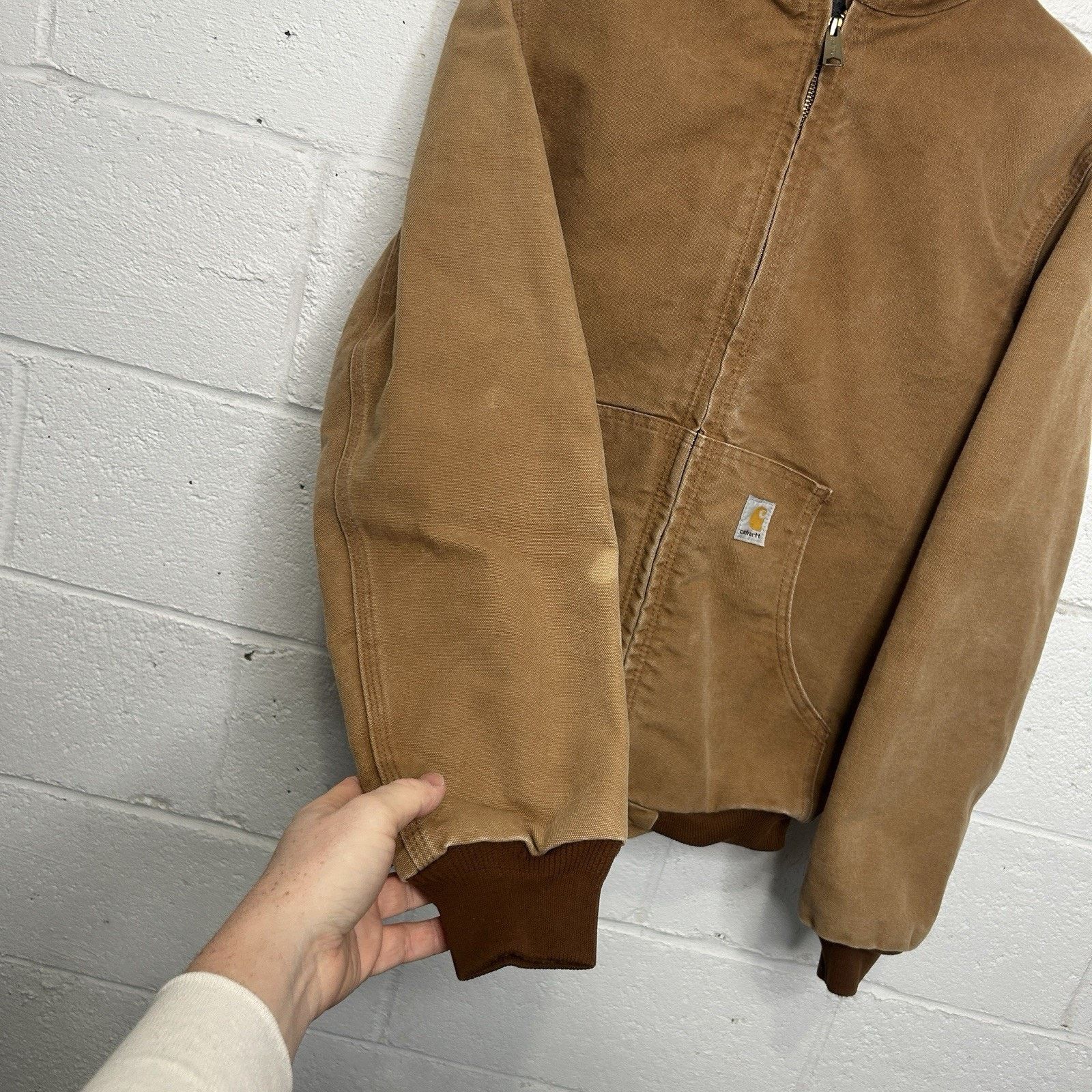Carhartt Vintage Carhartt Fleece-Lined Hooded Active Jacket “Brown” Size M / US 6-8 / IT 42-44 - 4 Thumbnail