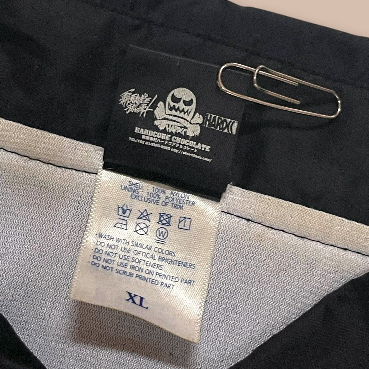 Japanese Brand HARDCORE CHOCOLATE HARDCC Nylon Coach Jacket 2020 Size US XL / EU 56 / 4 - 15 Thumbnail