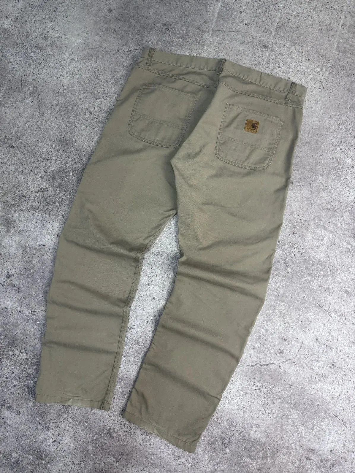 Carhartt Wip Vintage Cargo Pants Double Knee Baggy Y2K Opium SK8 BONTAGE Size US 34 / EU 50 - 13 Thumbnail