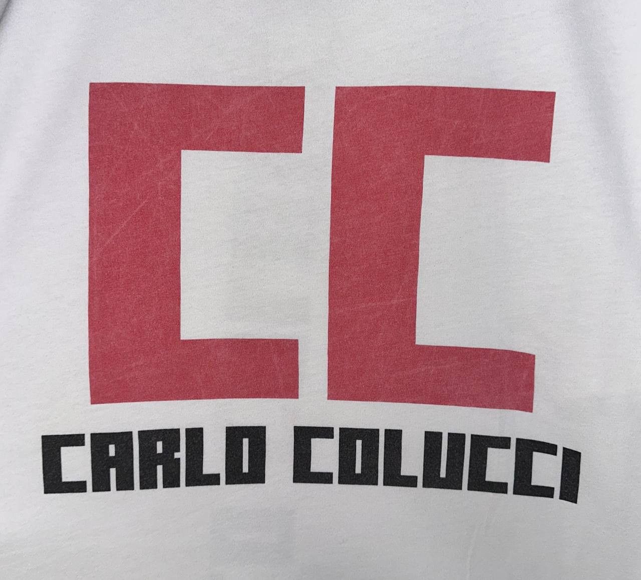 Carlo Colucci Carlo Colucci T-Shirt Big Logo Print Short Sleeve Size US XL / EU 56 / 4 - 3 Thumbnail