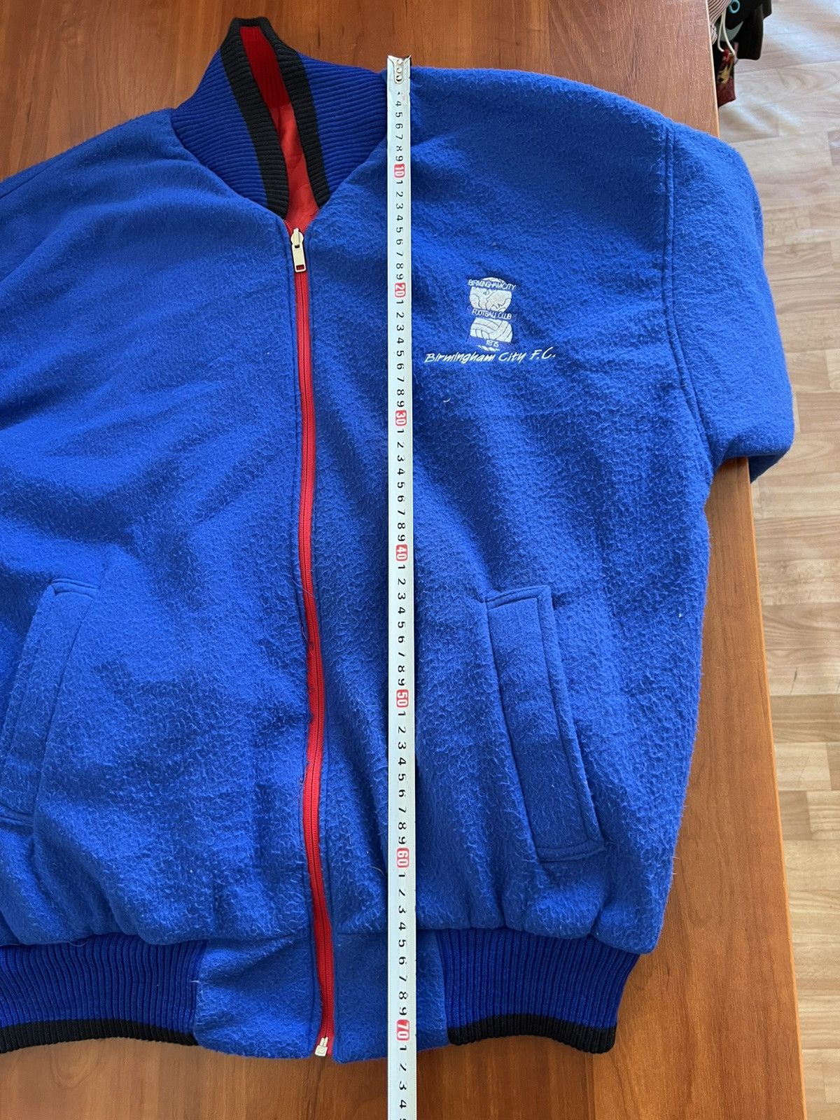 Vintage ICON ULTRAS 80’S BIRMINGHAM CITY VARSITY ZIP BOMBER JACKET M Size US M / EU 48-50 / 2 - 18 Thumbnail