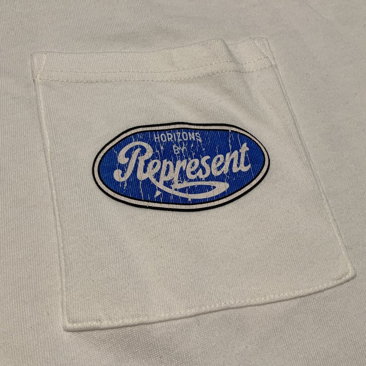 Represent Clo. Represent Large Classic Parts Flat White Tee Size US L / EU 52-54 / 3 - 5 Thumbnail