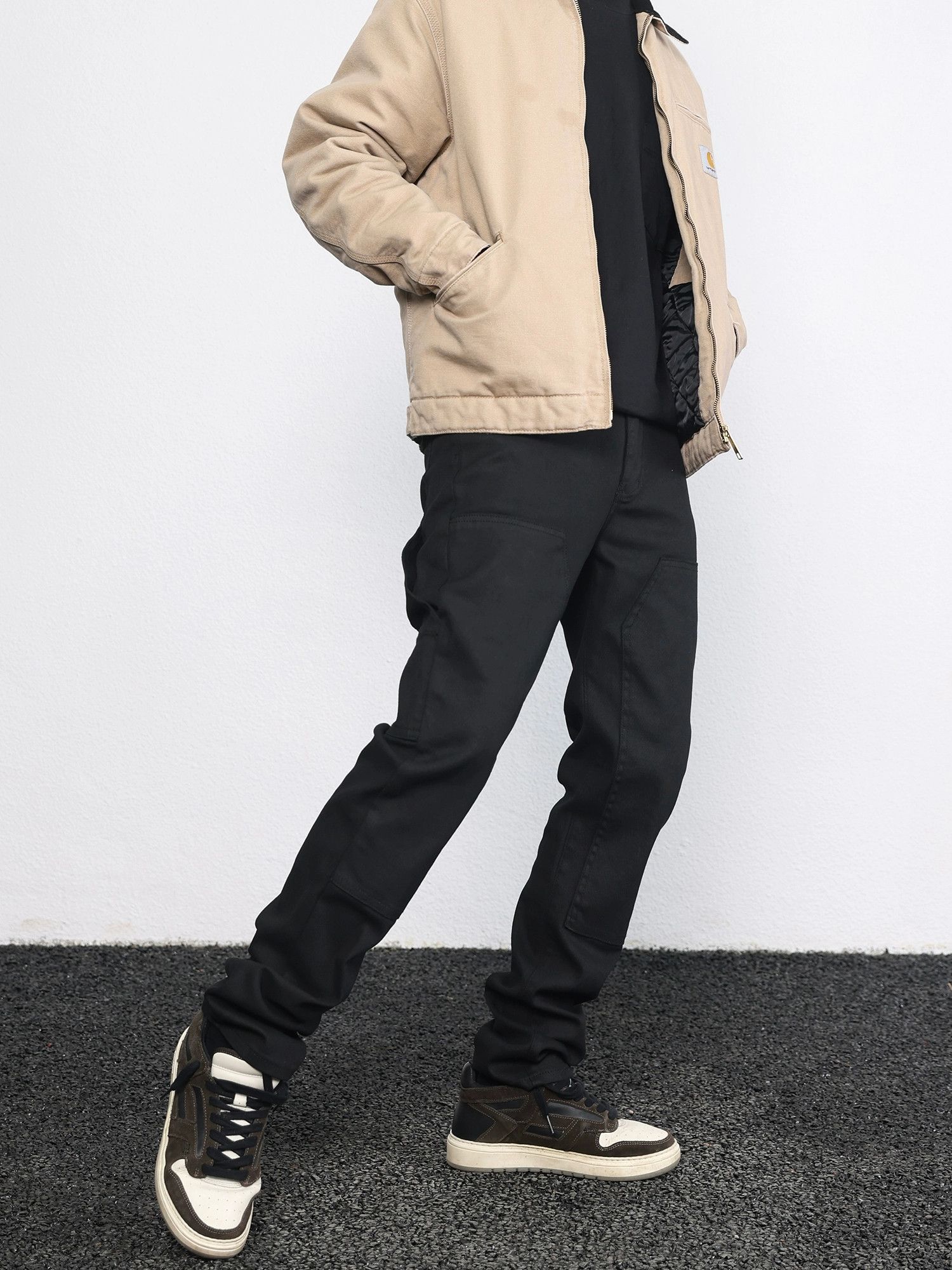 punk carpenter utility cargo jeans