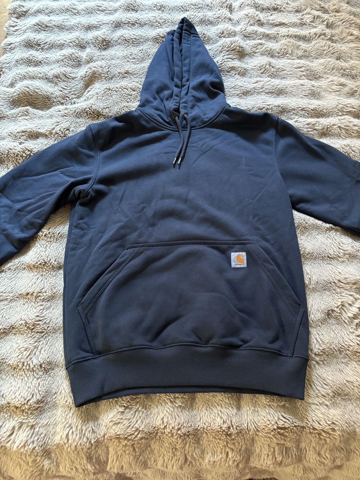 Carhartt Carhartt Men’s Small Navy Hoodie Size US S / EU 44-46 / 1 - 1 Thumbnail