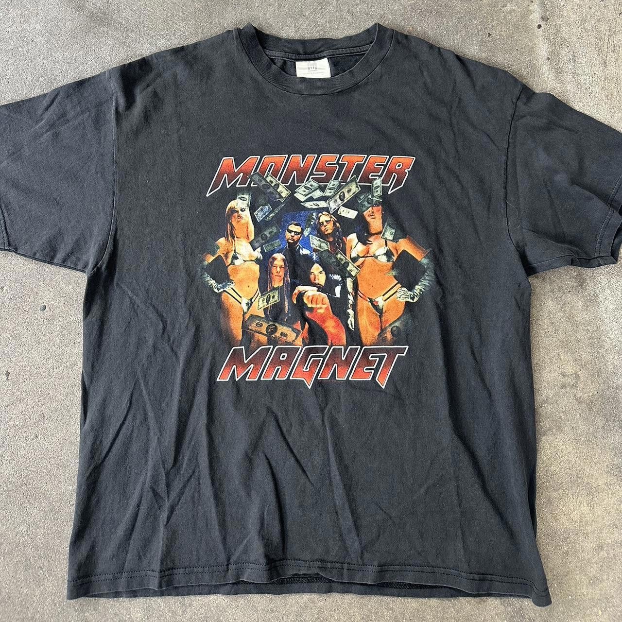 image of Designer 90's Winterland Monster Magnet Vintage in Black, Men's (Size XL)