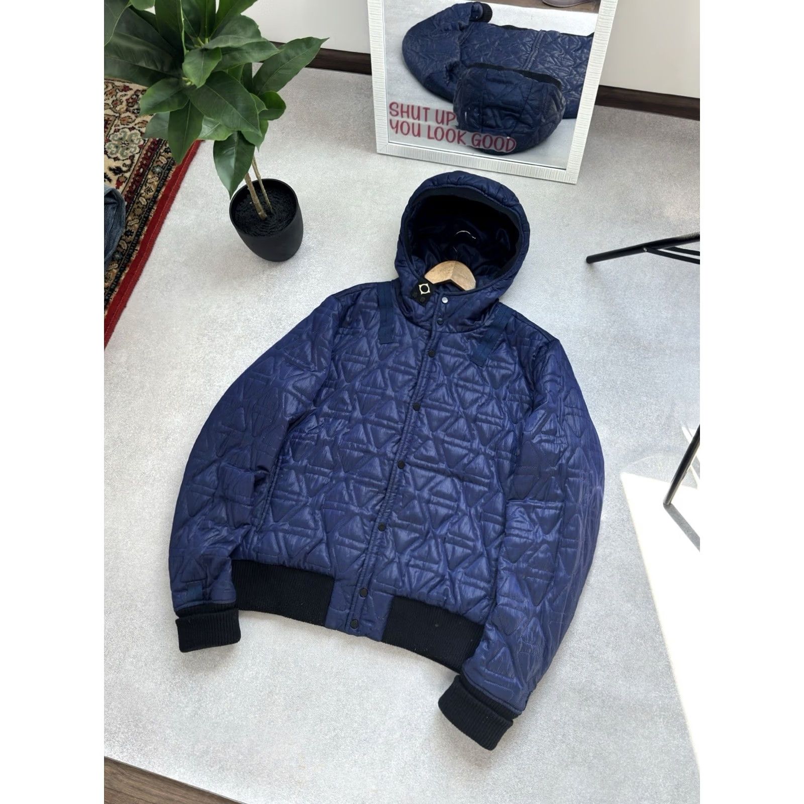 MA.STRUM VINTAGE MA.STRUM JACKET Massimo Osti Archive Quilted Button Up Blue M Mens Size US M / EU 48-50 / 2 - 2 Thumbnail
