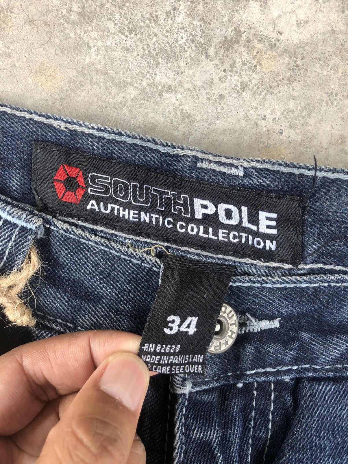 Southpole Y2k Southpole Baggy Jeans Hip Hop Distressed Jeans Size US 32 / EU 48 - 15 Thumbnail