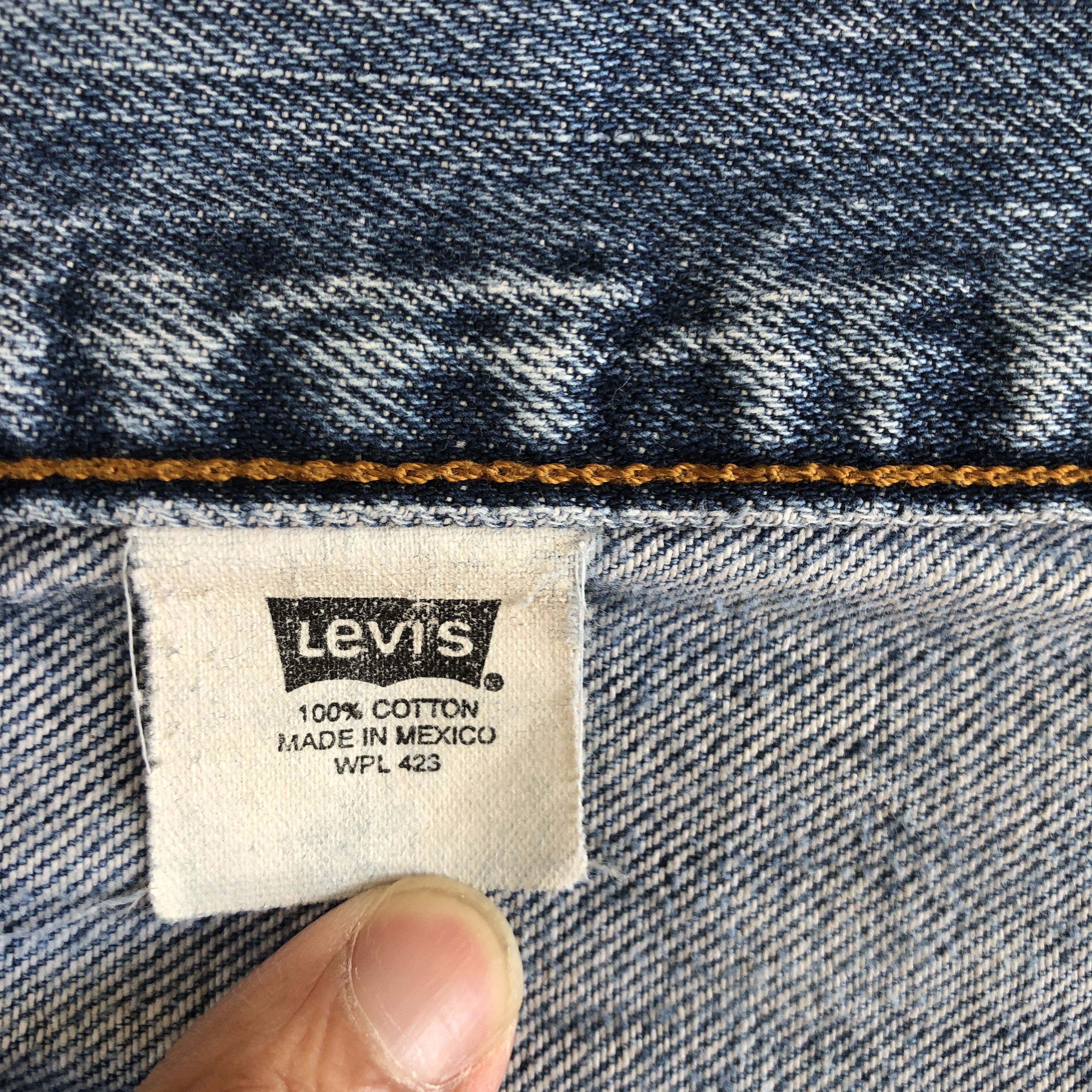 Levi's Vintage Levis 501 Sun Faded Jeans Levi's Light Wash Denim Size US 32 / EU 48 - 9 Thumbnail