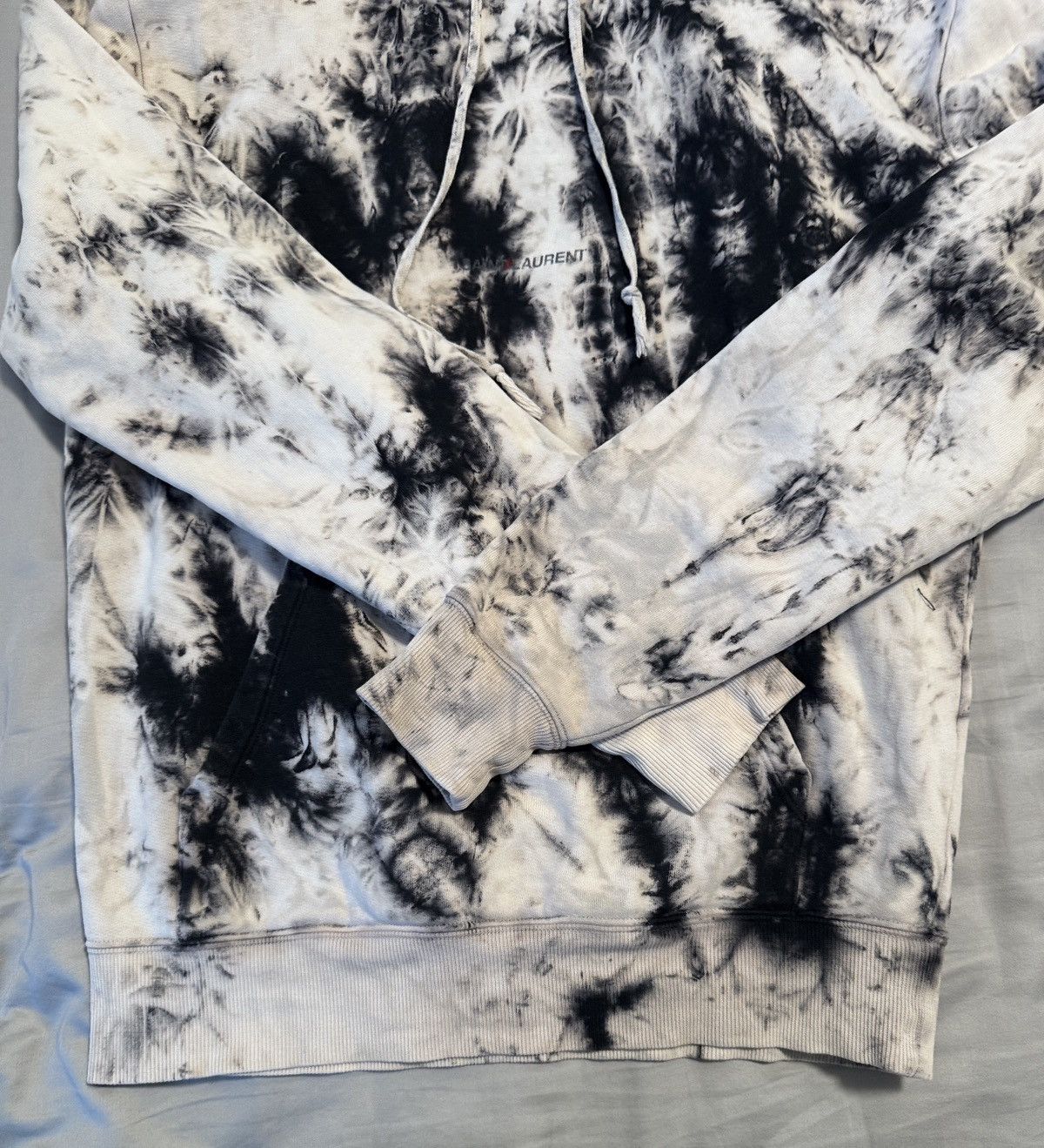 Saint Laurent Paris SAINT LAURENT Tie Dye Hoodie Size XS / US 0-2 / IT 36-38 - 5 Thumbnail
