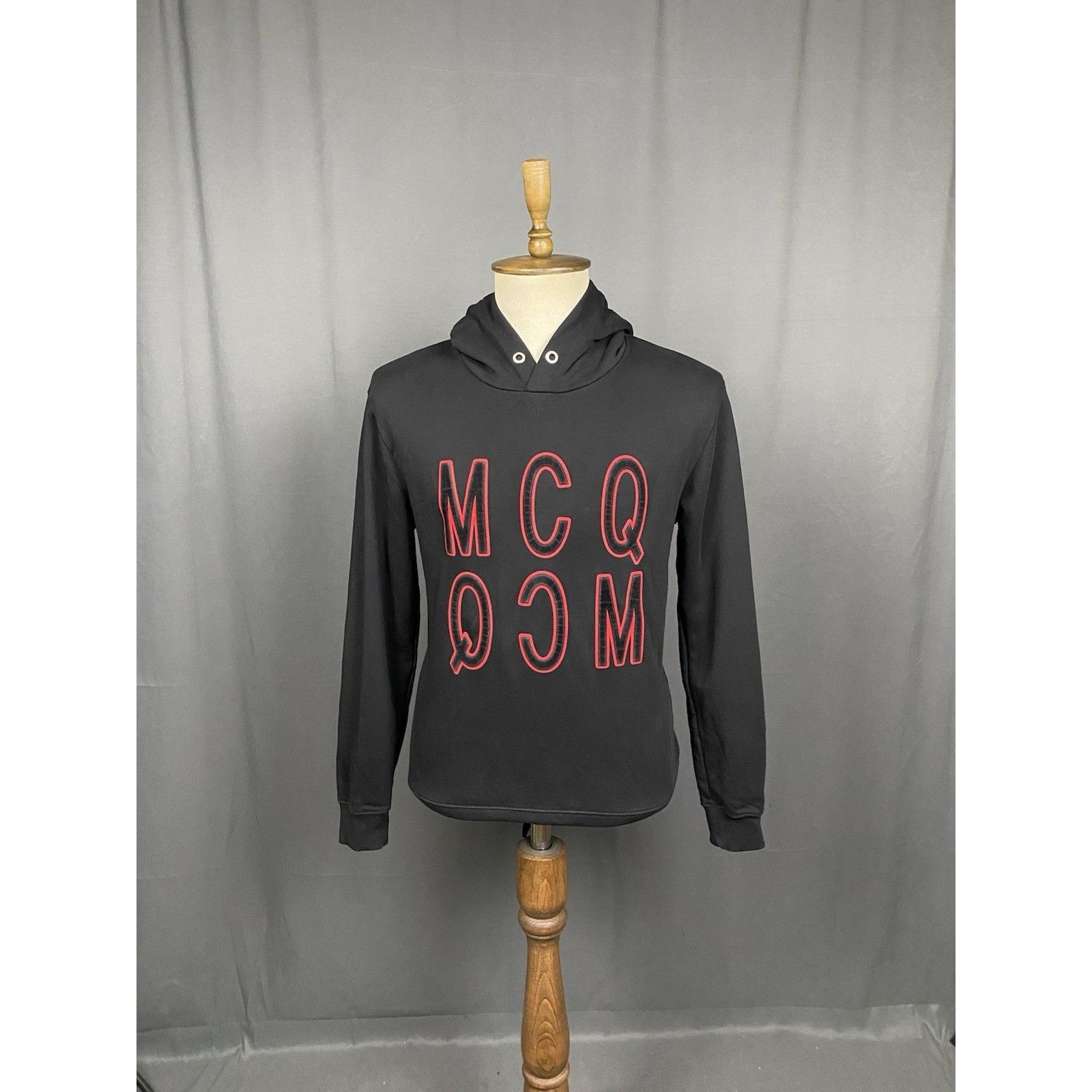 Alexander McQueen Alexander McQueen Big Logo Men's Black Hoodie Sweater Size S Size US S / EU 44-46 / 1 - 3 Thumbnail