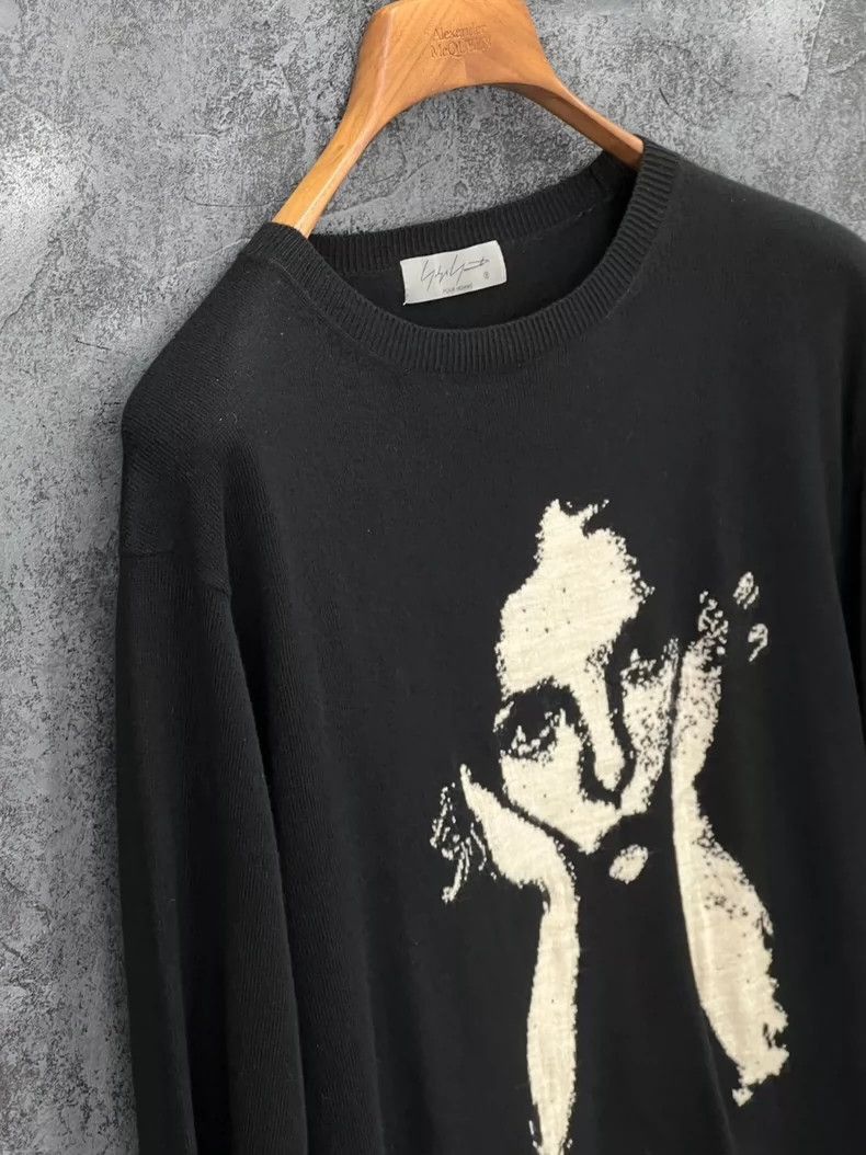 Yohji Yamamoto Yohji Yamamoto Yohji Yamamoto black figure sweater-2507 Size US L / EU 52-54 / 3 - 6 Thumbnail