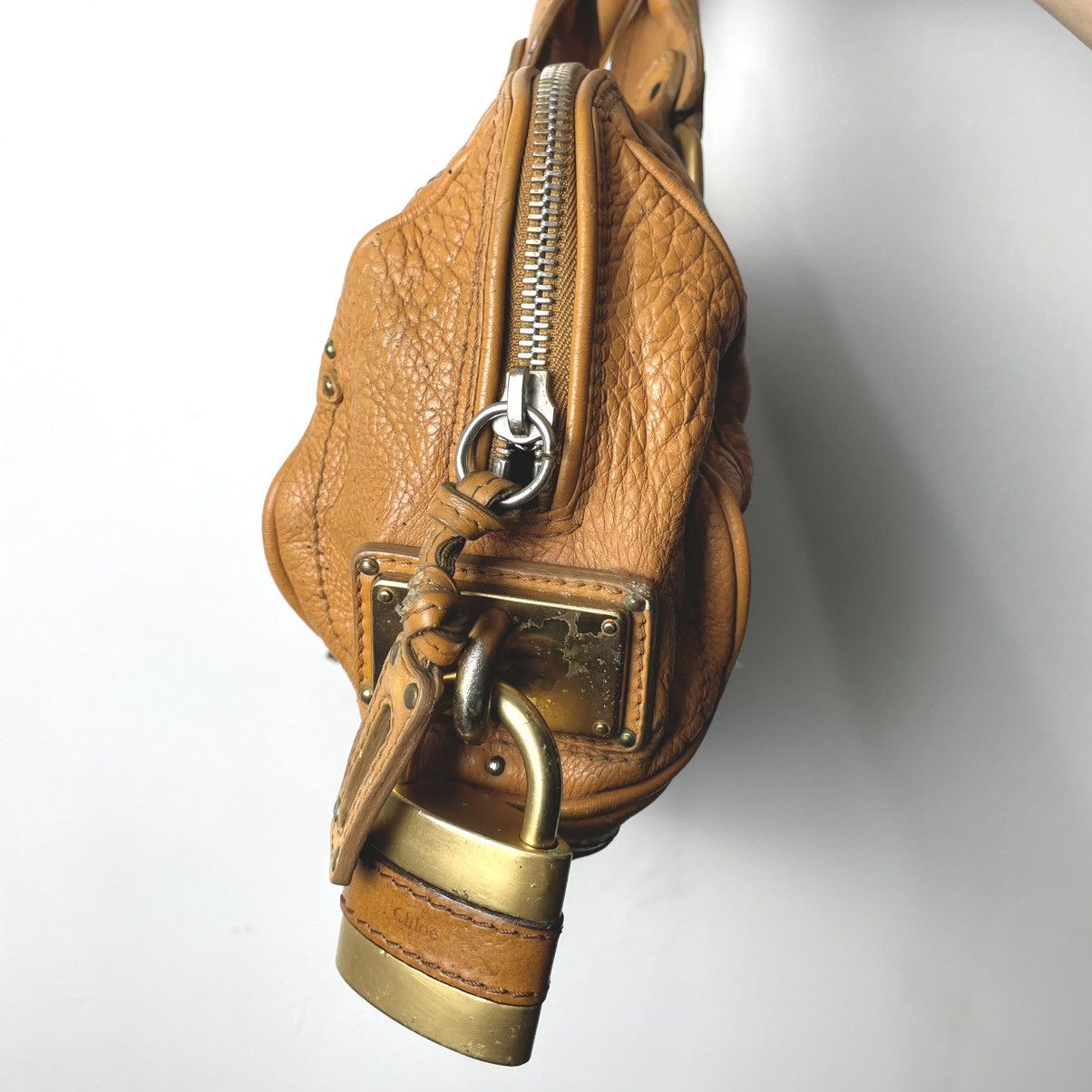 Chloe RARE Vintage 2005-2007 Chloé Paddington “Side Lock” Variant Size ONE SIZE - 8 Thumbnail