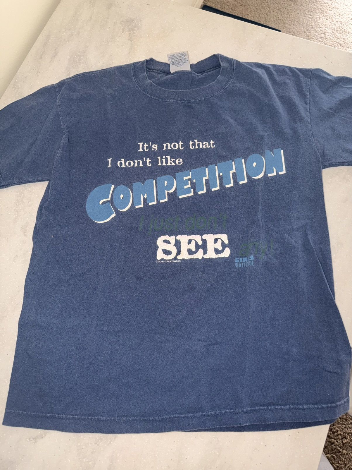 Vintage Vintage Humor tee Size US S / EU 44-46 / 1 - 1 Thumbnail