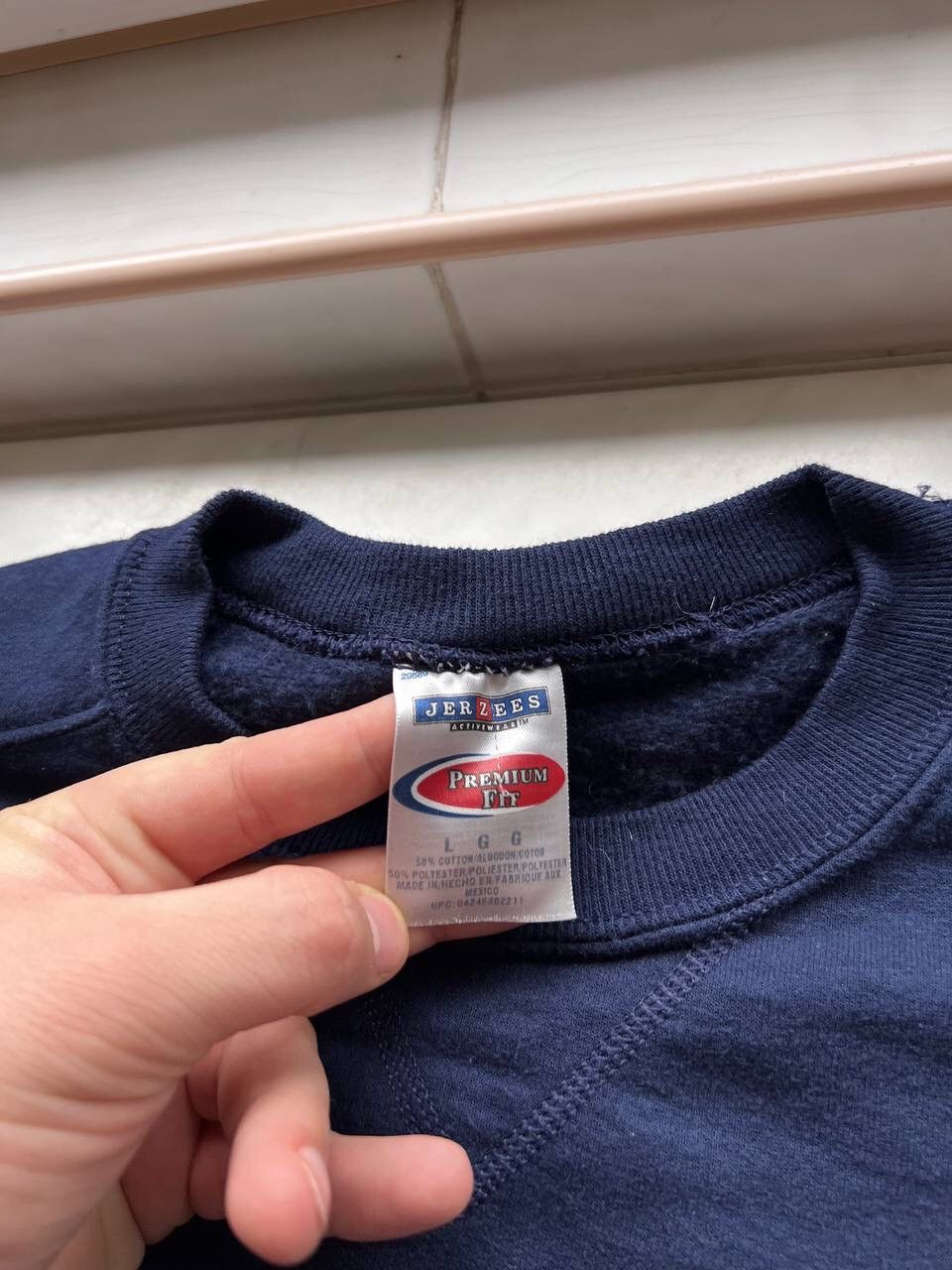 Vintage Honda Racing Team Vintage Sweatshirt Crewneck 00s Navy Blue Size US L / EU 52-54 / 3 - 2 Thumbnail