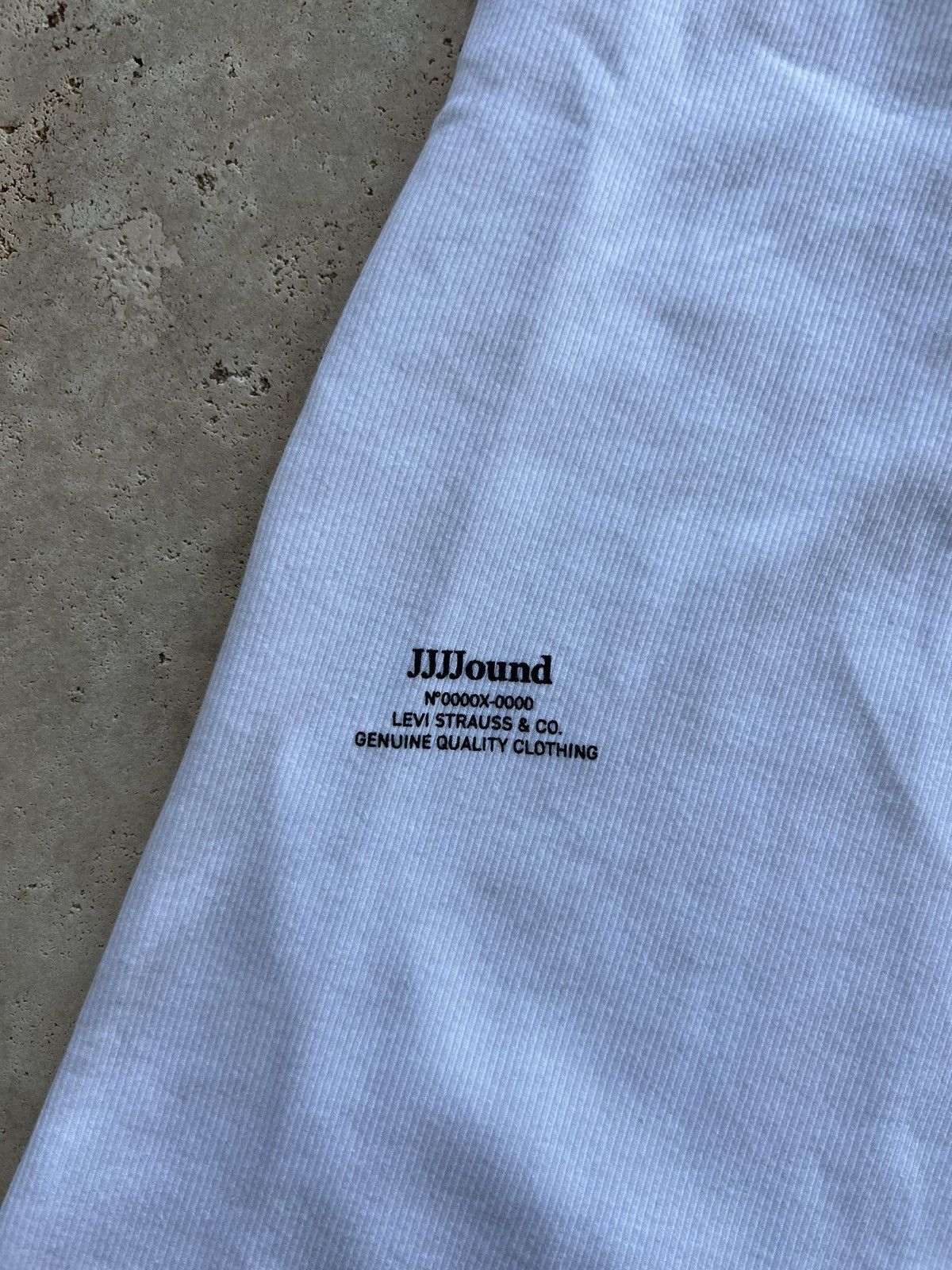 JJJJound × Levi's NEW SzM JJJJound Levi’s Tank Top White Ribbed Logo Size US M / EU 48-50 / 2 - 3 Thumbnail