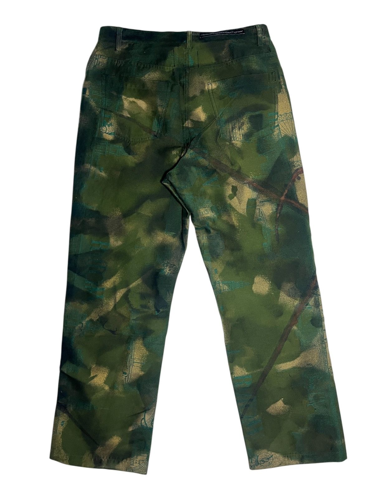 Vintage Resistance Camouflage Carpenter Pants Size US 30 / EU 46 - 2 Thumbnail
