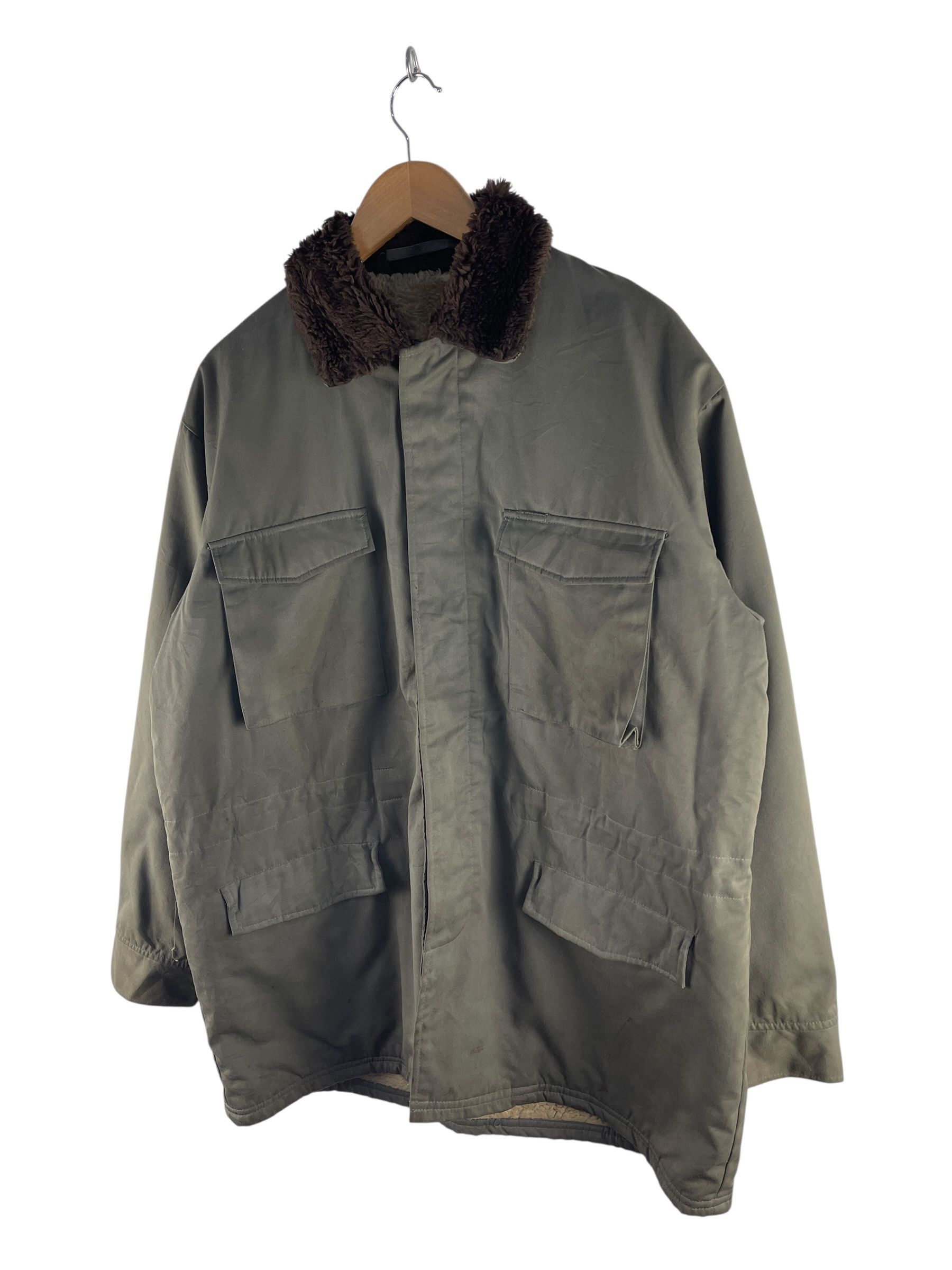 Vintage Vintage 1987 Japanese Military JSDF Cold Weather FieldJacket Size US L / EU 52-54 / 3 - 5 Thumbnail