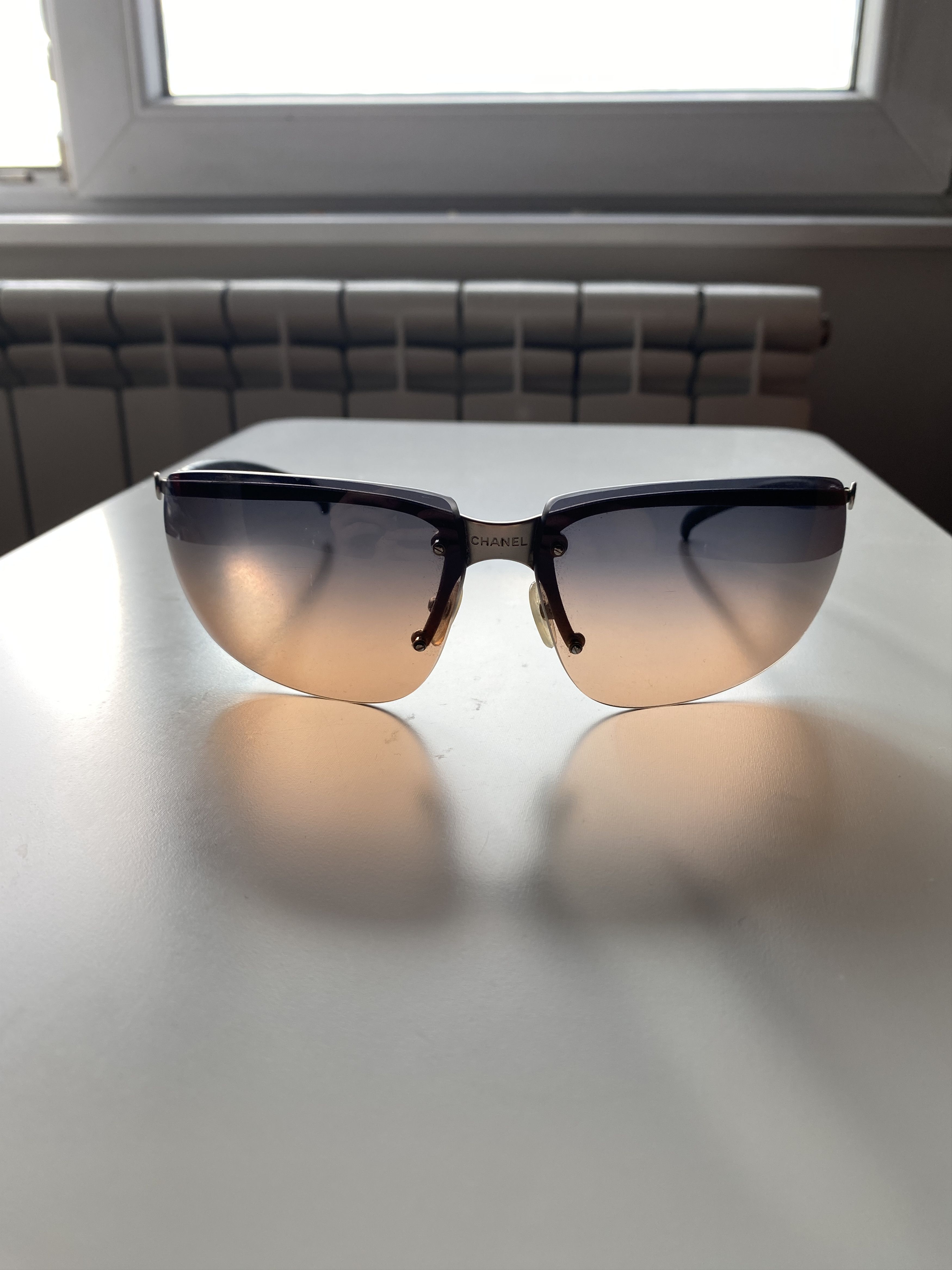 Chanel Vintage Chanel Orange Sunglasses Size ONE SIZE - 2 Thumbnail