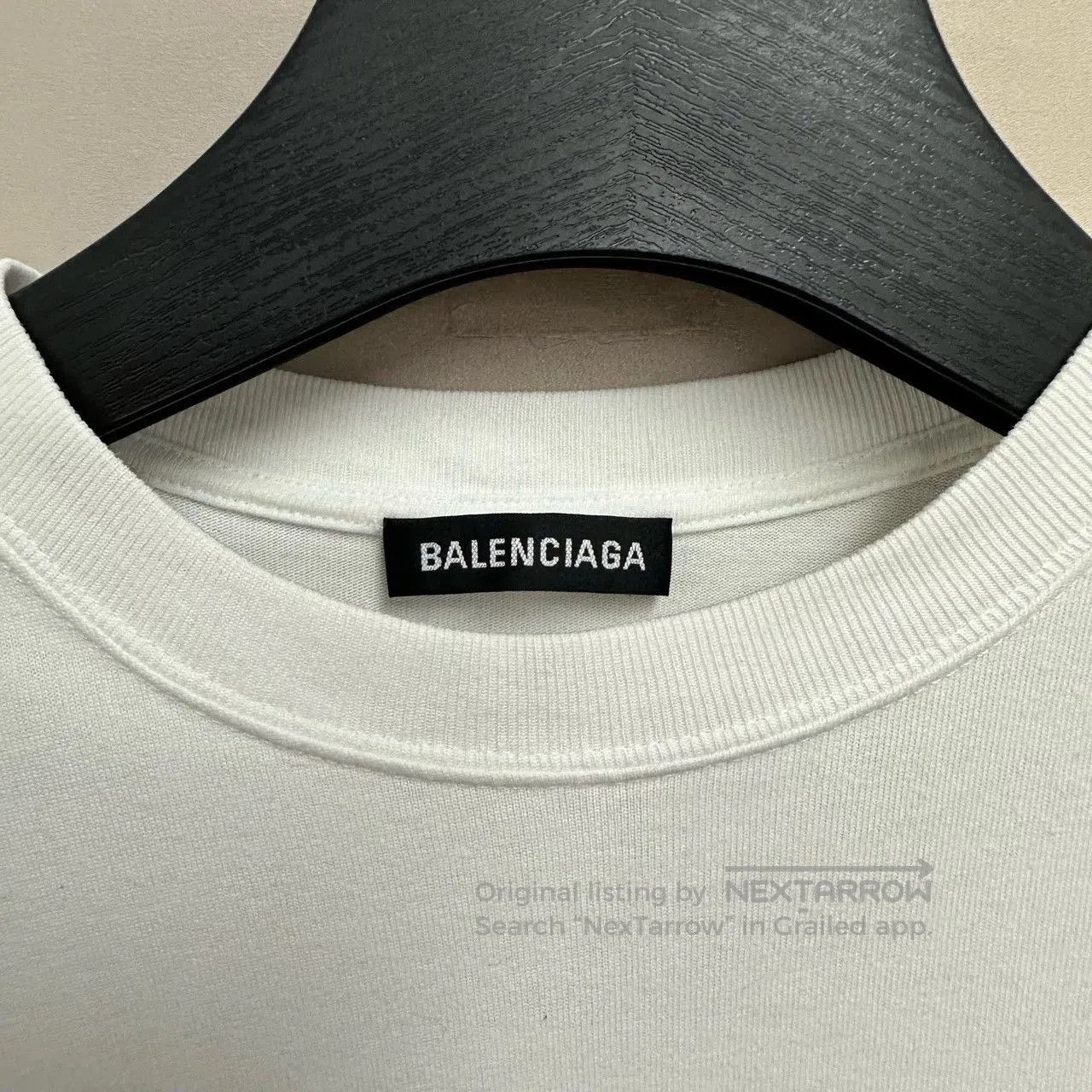 Balenciaga balenciaga white short sleeve t. Size US XS / EU 42 / 0 - 3 Thumbnail