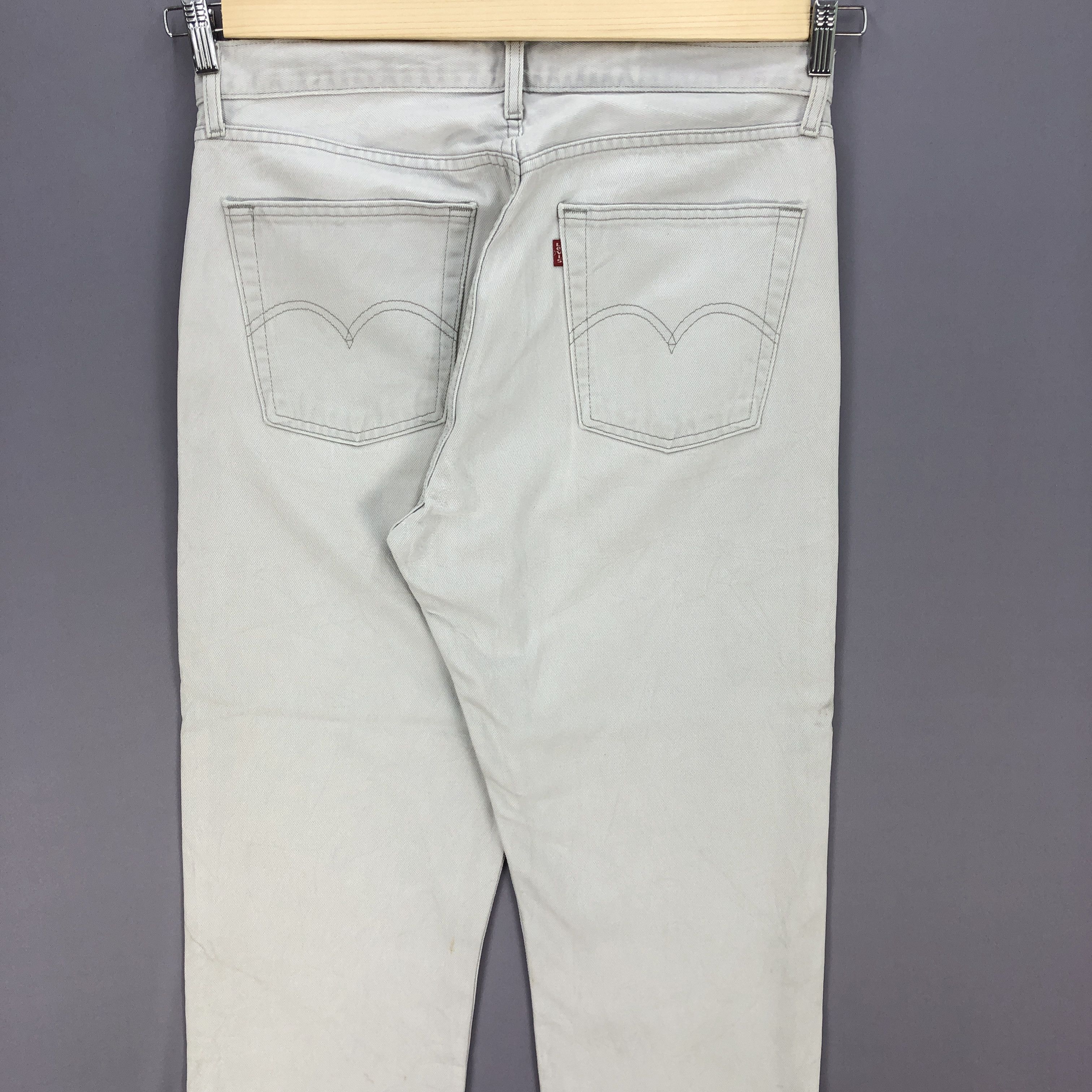 Levi's Vintage Levis 501 Jeans Flare White Button Up Denim Size US 34 / EU 50 - 4 Thumbnail