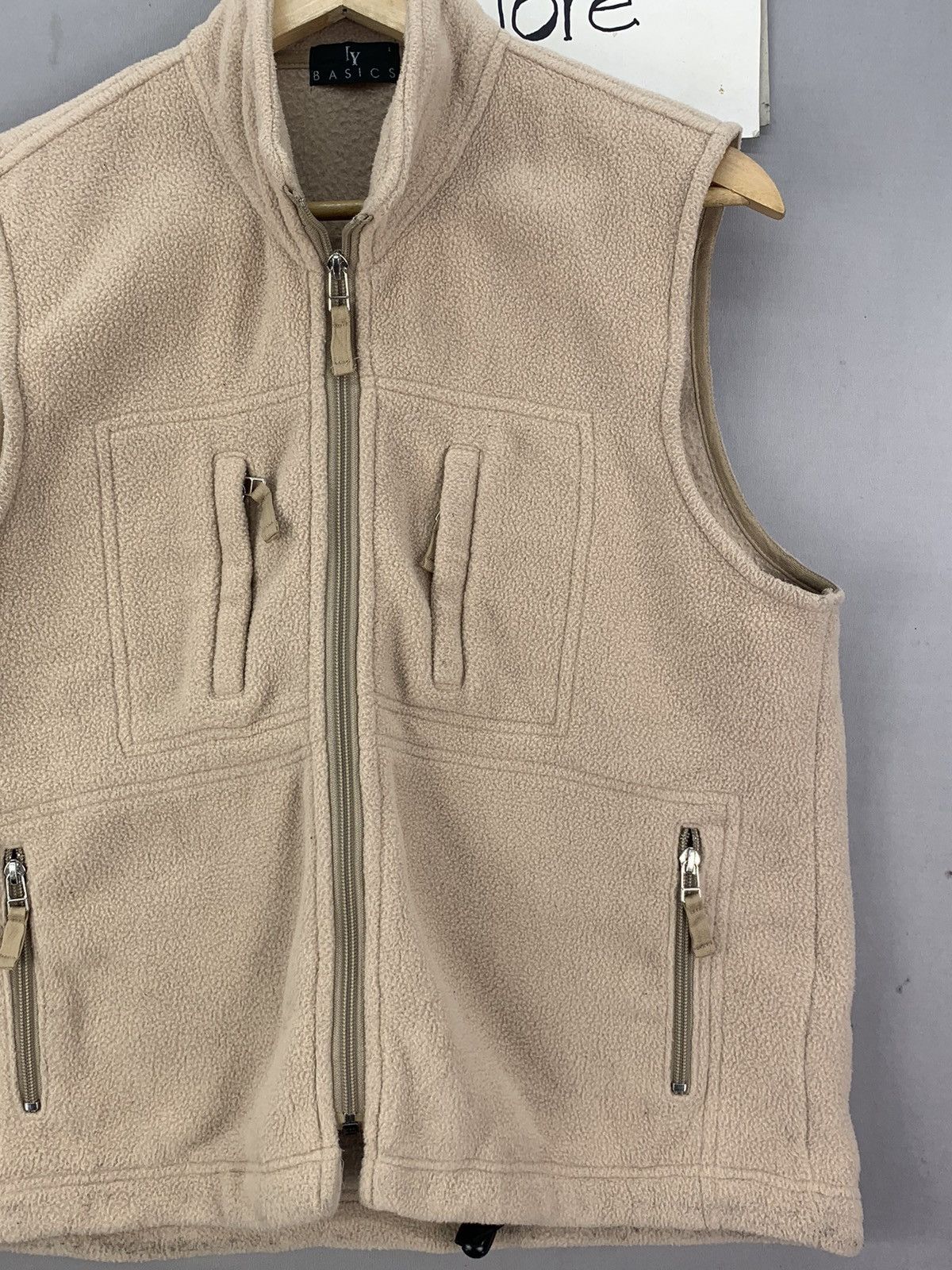 Issey Miyake IY Basic By Issey Miyake Zipper Vest Jacket Size US L / EU 52-54 / 3 - 4 Thumbnail