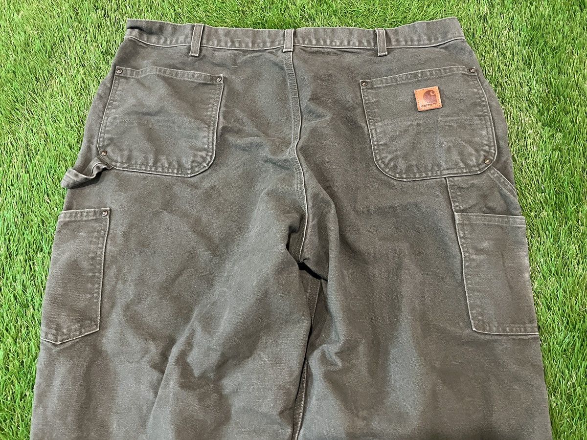 Carhartt CARHARTT B136-MOS LOOSE ORIGINAL FIT DOUBLE KNEE FADED PANTS Size US 42 / EU 58 - 6 Thumbnail