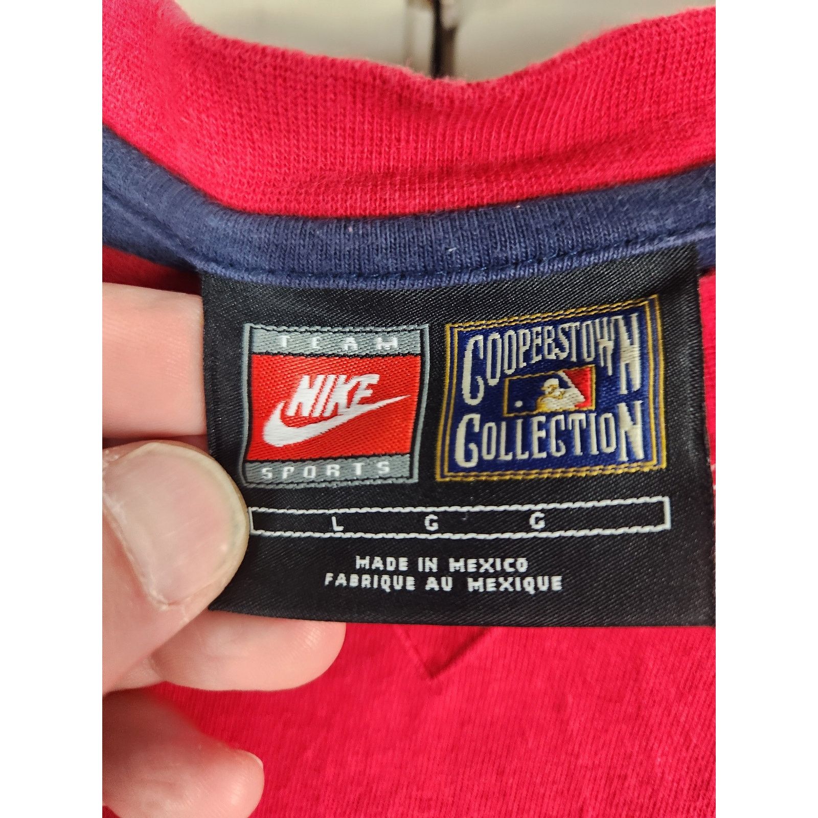 Nike Vintage Y2K Nike Cleveland Indians T Men's large Size US L / EU 52-54 / 3 - 5 Thumbnail