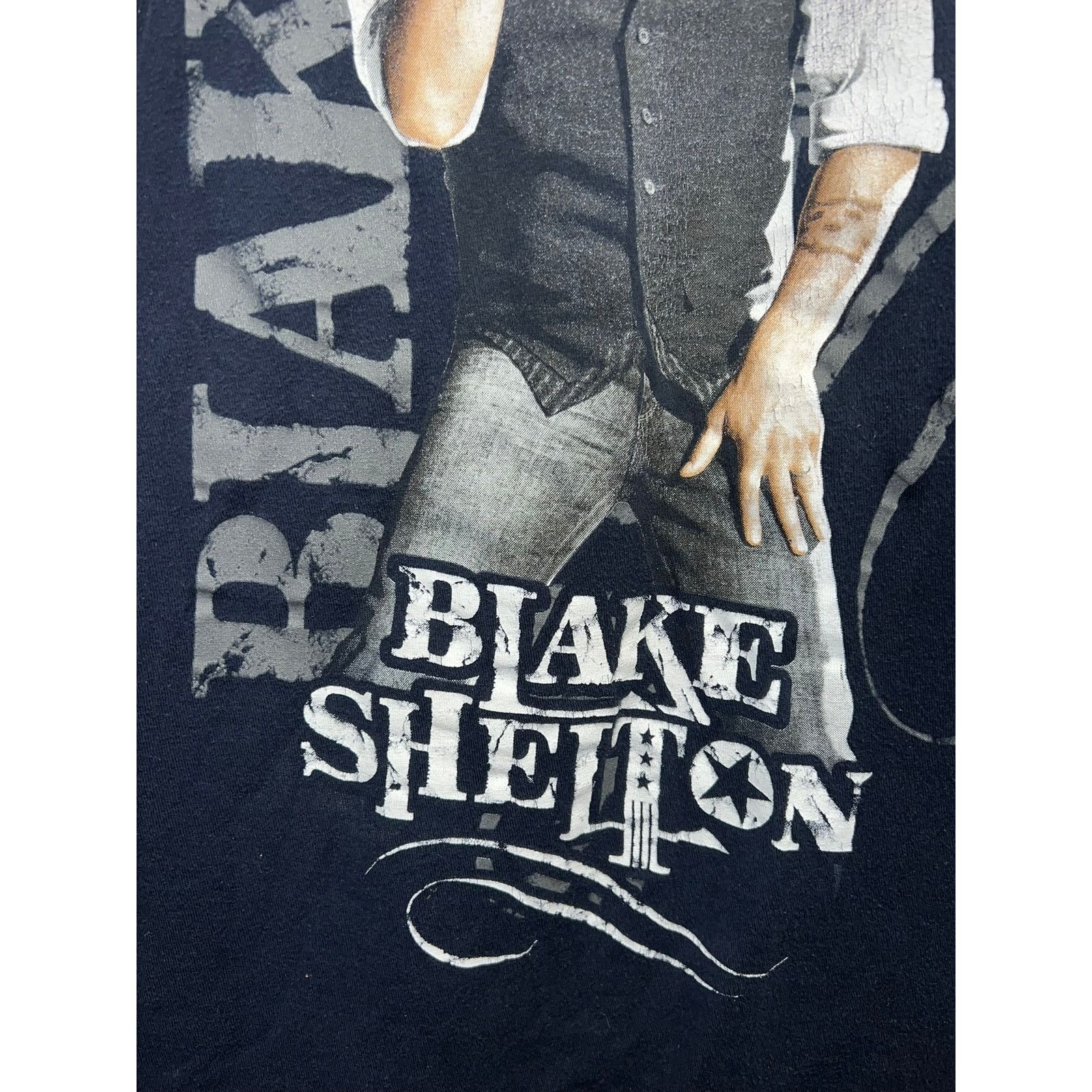 Tultex Blake Shelton Shirt Country Music Tour Concert Blue Tee M Size US M / EU 48-50 / 2 - 4 Thumbnail
