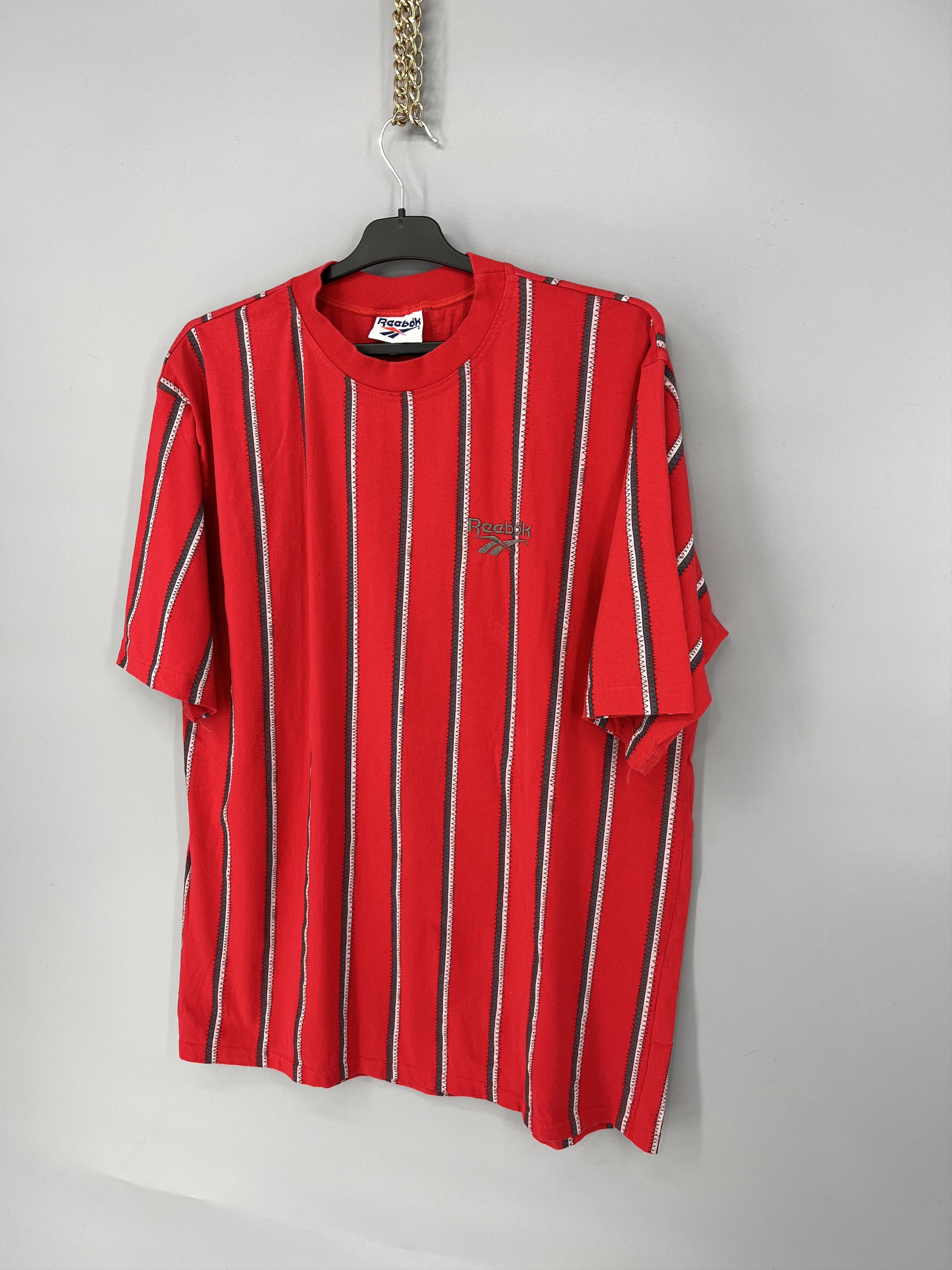 Reebok × Vintage Reebok Vintage 90s Big Logo T-Shirt Sportwear Style Size US L / EU 52-54 / 3 - 3 Thumbnail