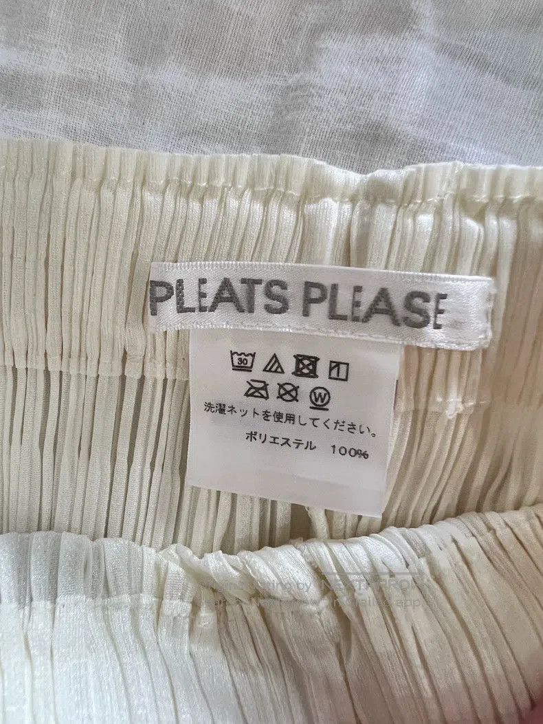 Issey Miyake Issey Miyake size:3 White Carrot Trousers Size 22" - 3 Thumbnail