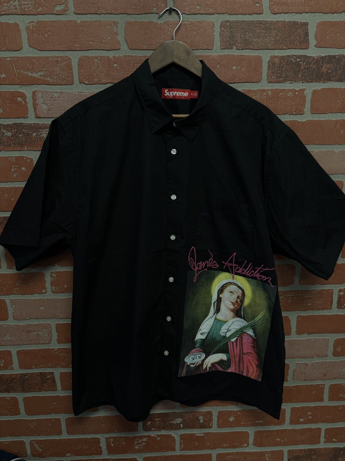 Supreme Supreme Janes Addiction Button Up Tee FW24 Size L (NEW) Size US L / EU 52-54 / 3 - 1 Thumbnail