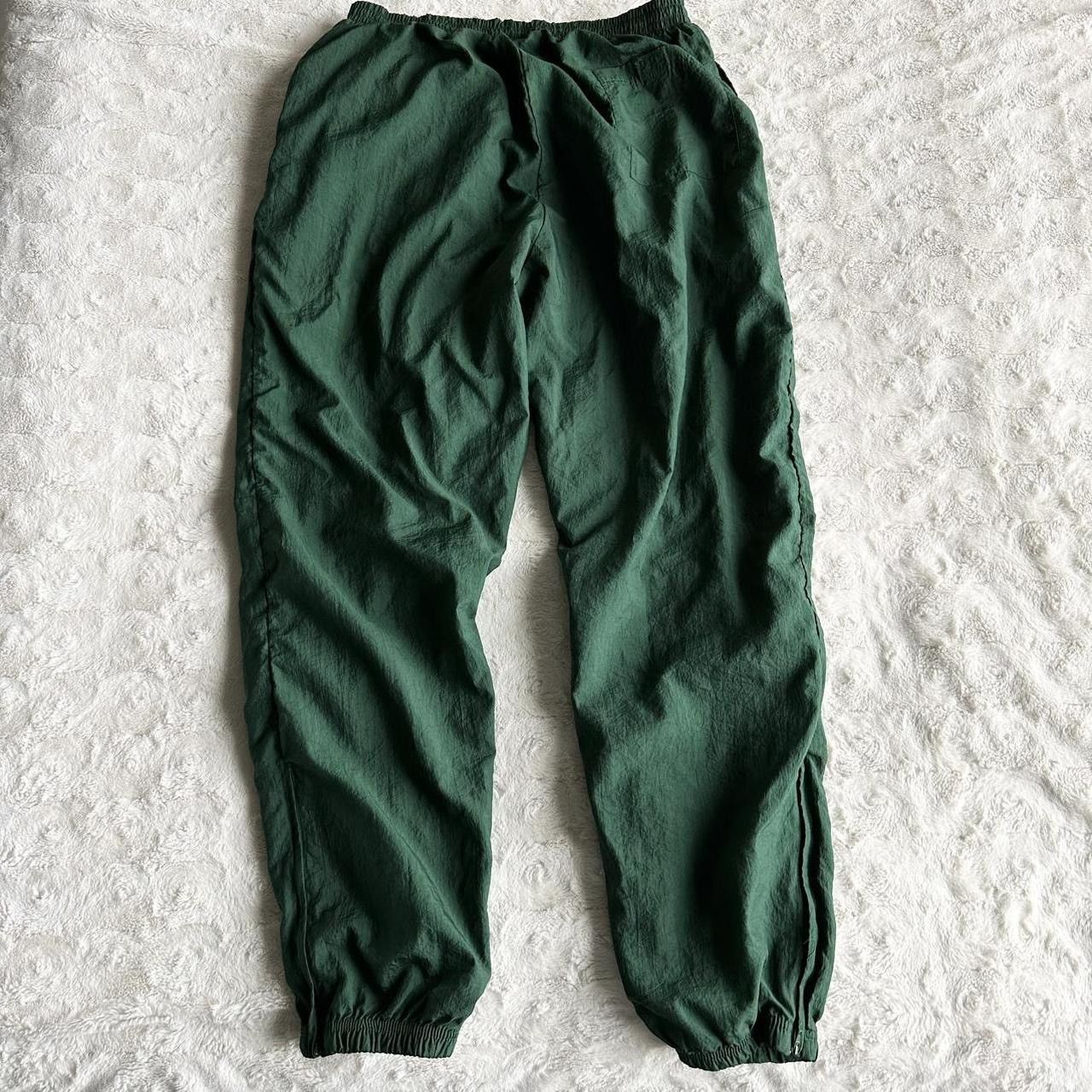 Reebok Vintage Green Bay Packers Pants Mens XL 30x31 Nylon 90s READ Size US 30 / EU 46 - 3 Thumbnail