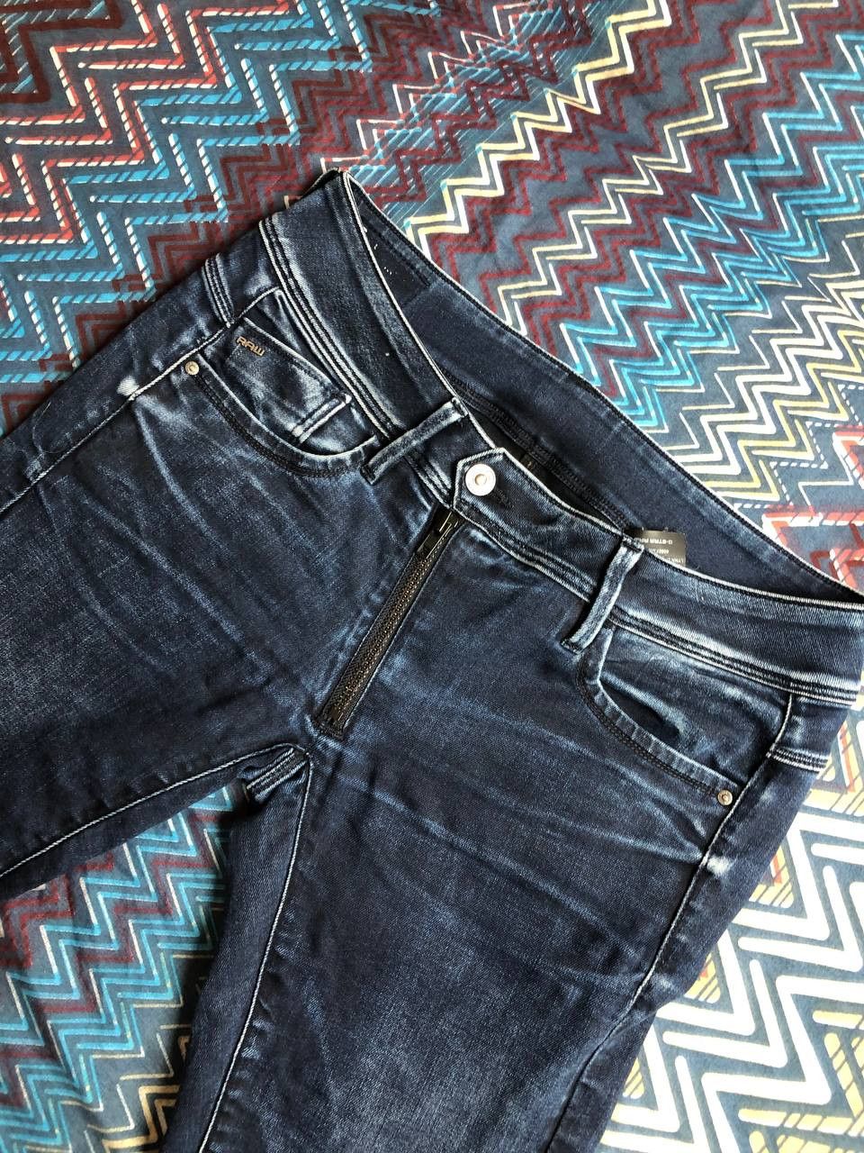 G-Star × Vintage G Star Raw Vintage Denim Pants Skinny Jeans Size 30" / US 8 / IT 44 - 9 Thumbnail