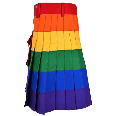 Other Utility Hybrid Kilt Rainbow with Removable Cargo Pocket Size US 38 / EU 54 - 2 Thumbnail