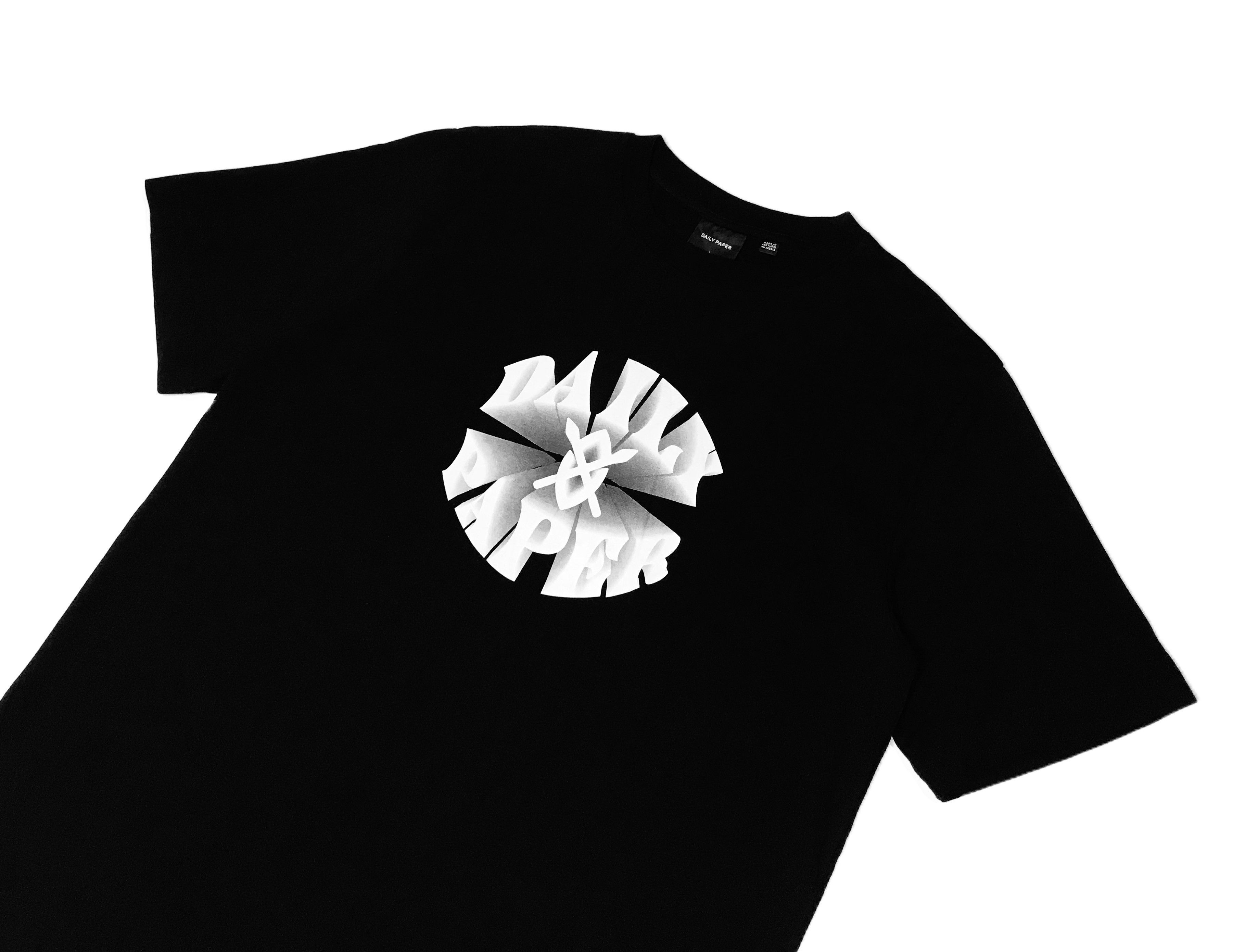 Daily Paper Daily Paper Mens Panit Logo T-Shirt in Black Sz L Size US L / EU 52-54 / 3 - 4 Thumbnail