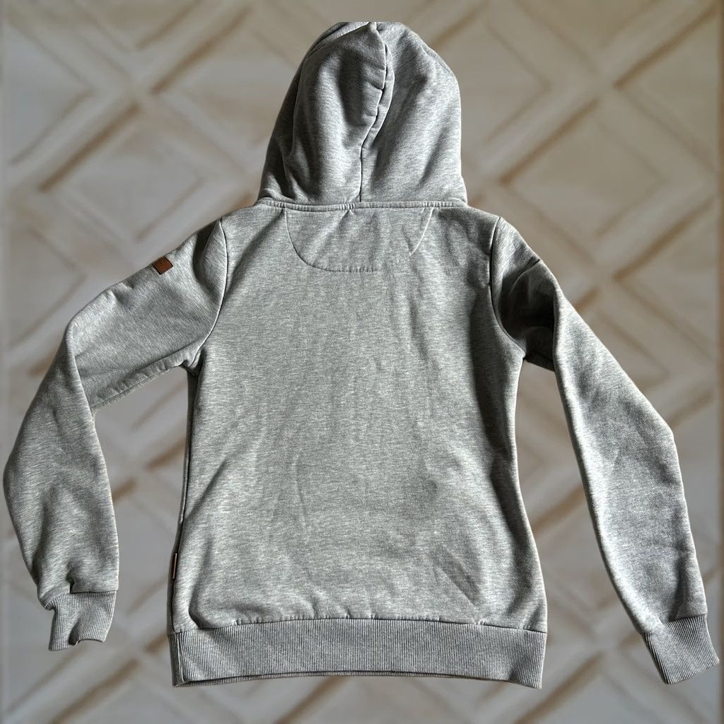 Vintage Wanakome Hoodie Pullover Womens Size S Gray Cotton Blend Pockets Logo Long Sleeve Pullover Winter Autumn Spring Summer Activewear Womens Size S / US 4 / IT 40 - 1 Thumbnail