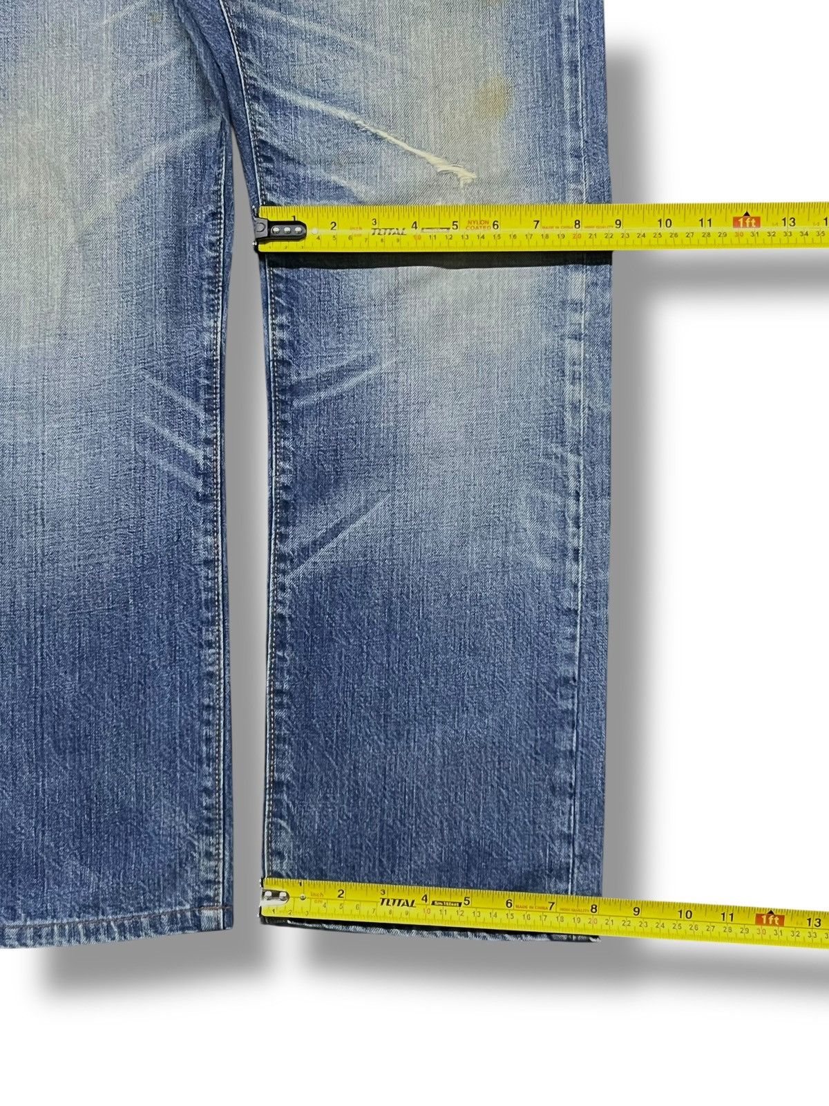 Levi's Vintage Levi’s 502 - Faded Whisker Wash, Distressed Denim Size US 32 / EU 48 - 21 Thumbnail